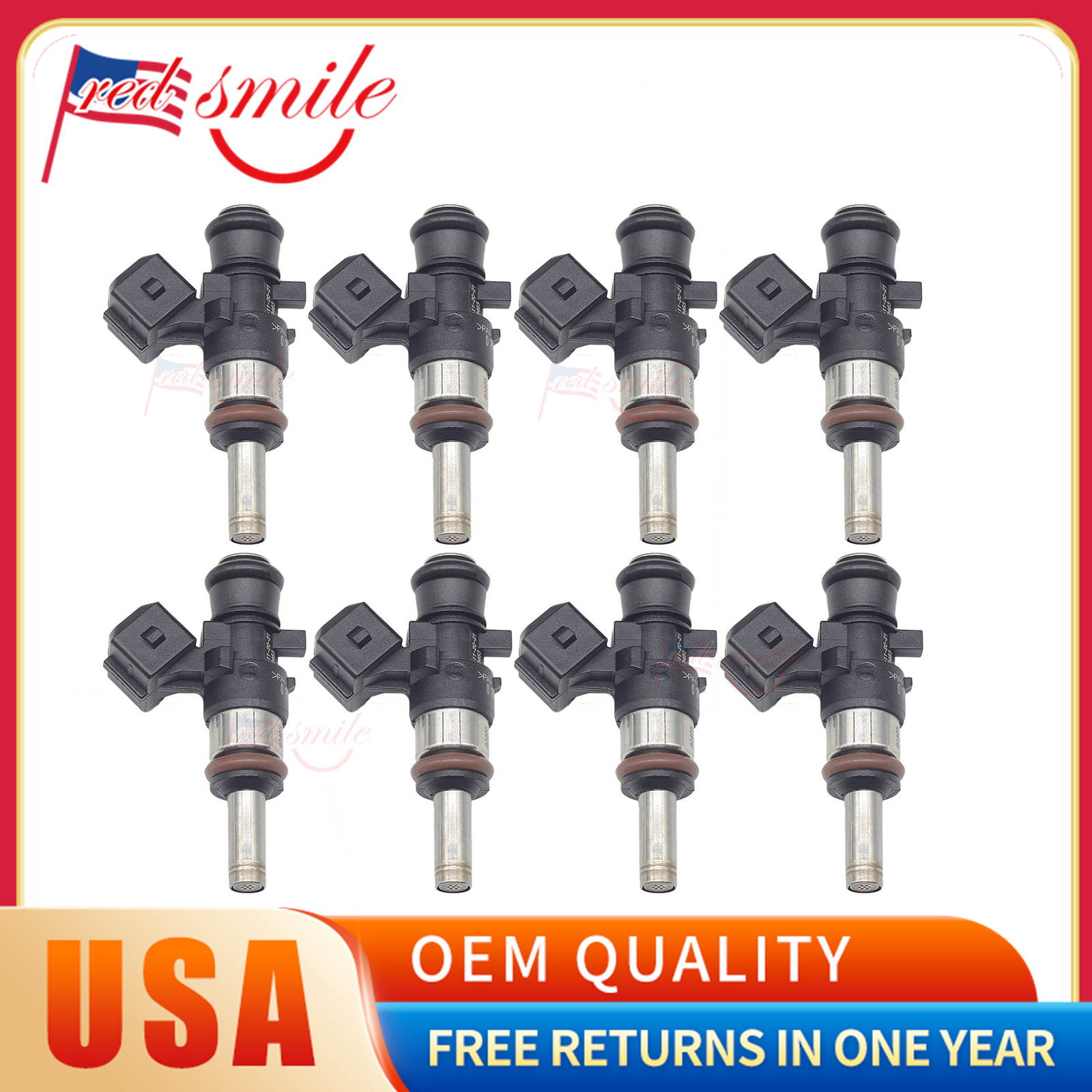 8X Fuel Injectors fit Bosch Long Nozzle E85 LS3 LS7 LSA EV14KT 0280158040 980cc