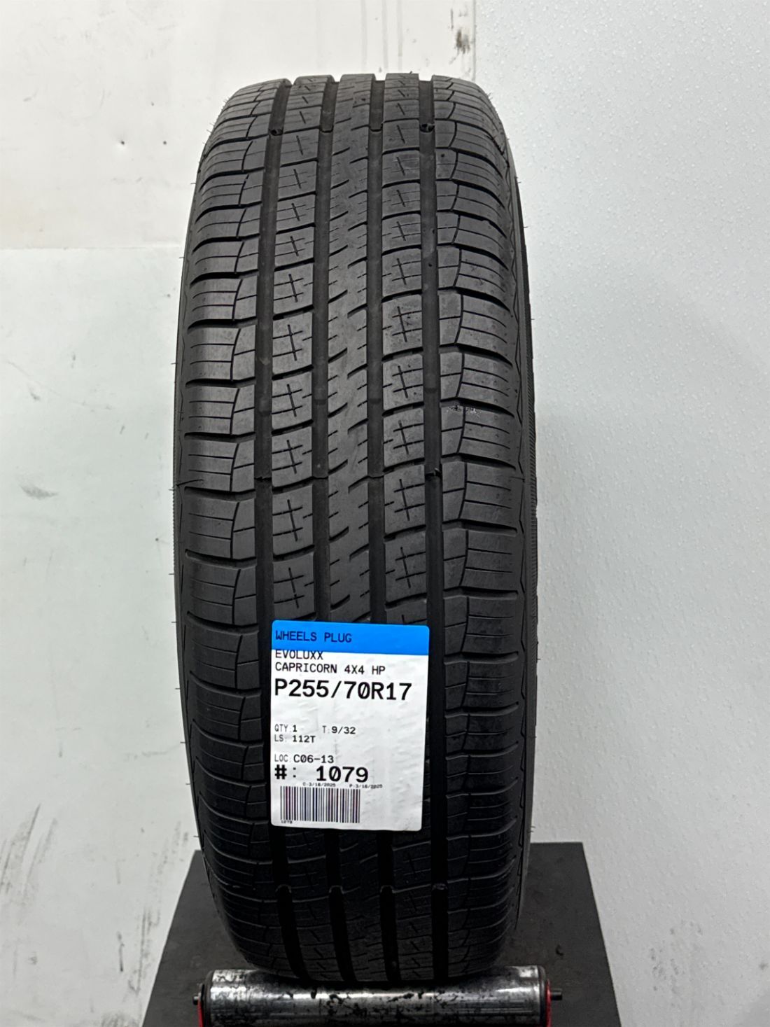 Used  P255/70R17 Evoluxx Capricorn 4x4 HP 112 T - 9/32