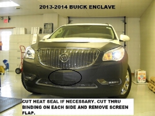 Lebra Front End Mask Cover Bra Fits 2013-2017 Buick Enclave 13-17