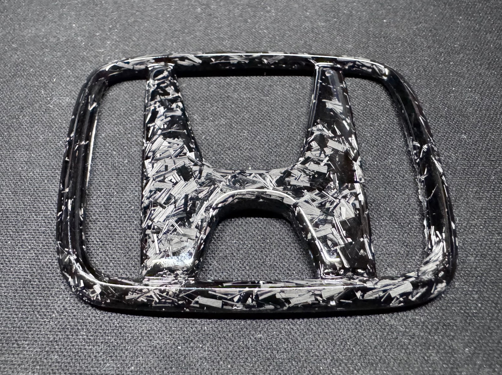 Custom Handmade TAKAI Imports 92-00 Civic EG EK Trunk Emblem Carbon Infared Holo