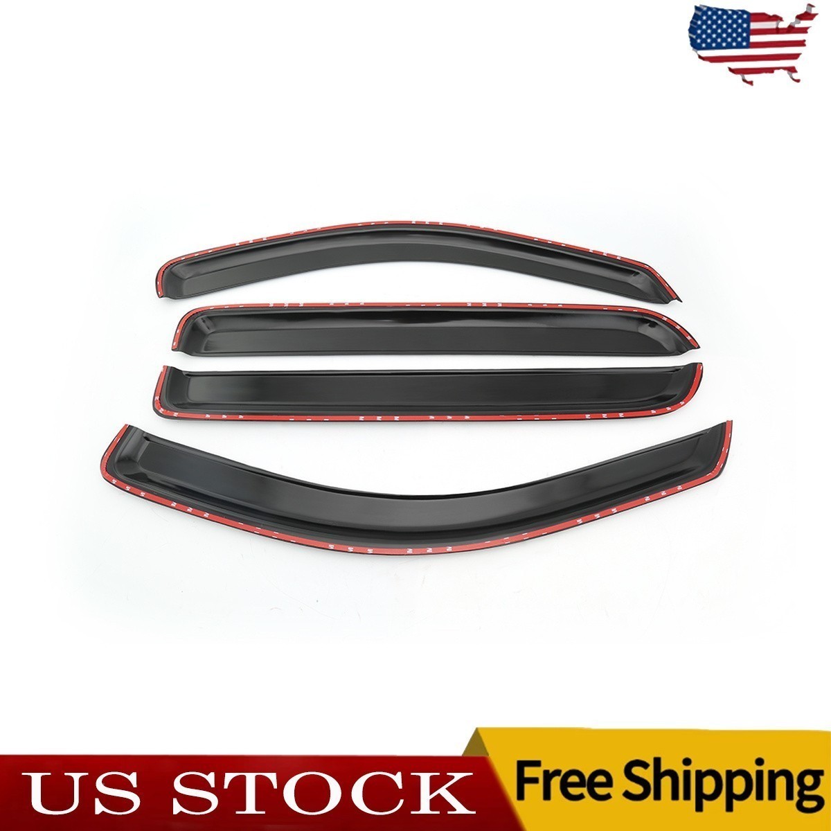 side window visors vent visors for crew cab window visors rain guards slim style