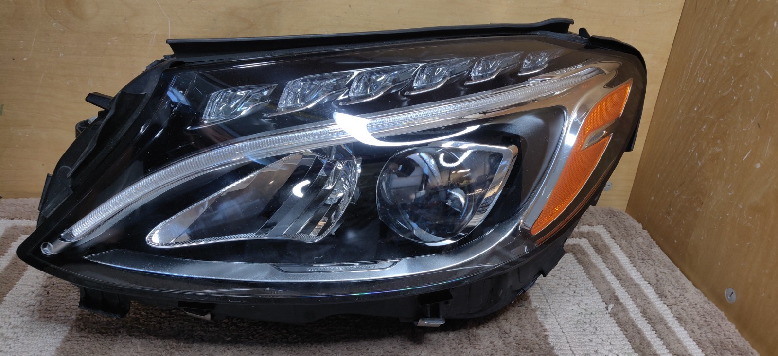 2016-2019 MERCEDES C-CLASS FULL LED LEFT COMPLETED HEADLIGHT A14571
