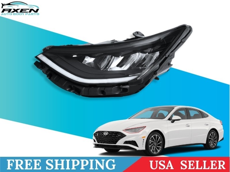 LED Headlight DRL Fits 2020-2023 Hyundai Sonata Front Driver Left Side LED Headlight DRL Fits 2020-2023 Hyundai Sonata Front Driver Left Side