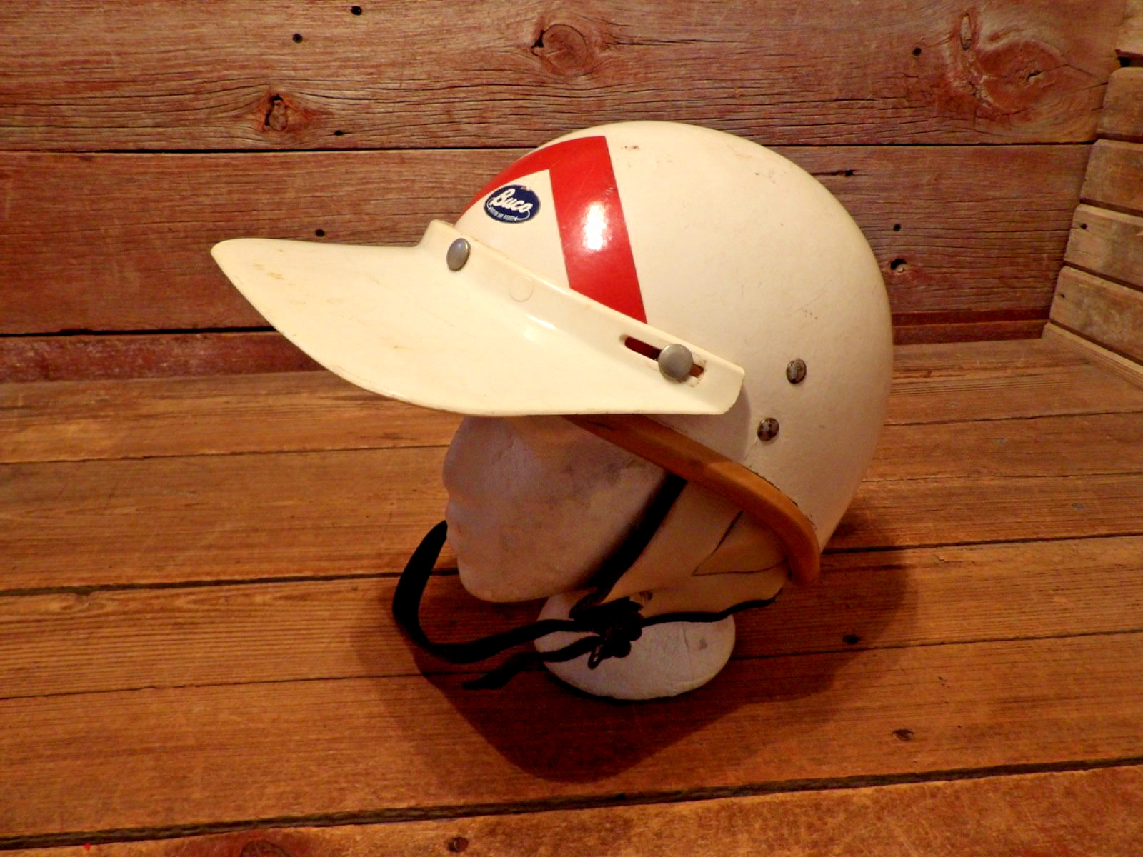 Vintage Harley Davidson Mchal Road Rider Helmet 50s 60s Buco Bell Vintage Harley Davidson Mchal Road Rider Helmet 50s 60s Buco Bell