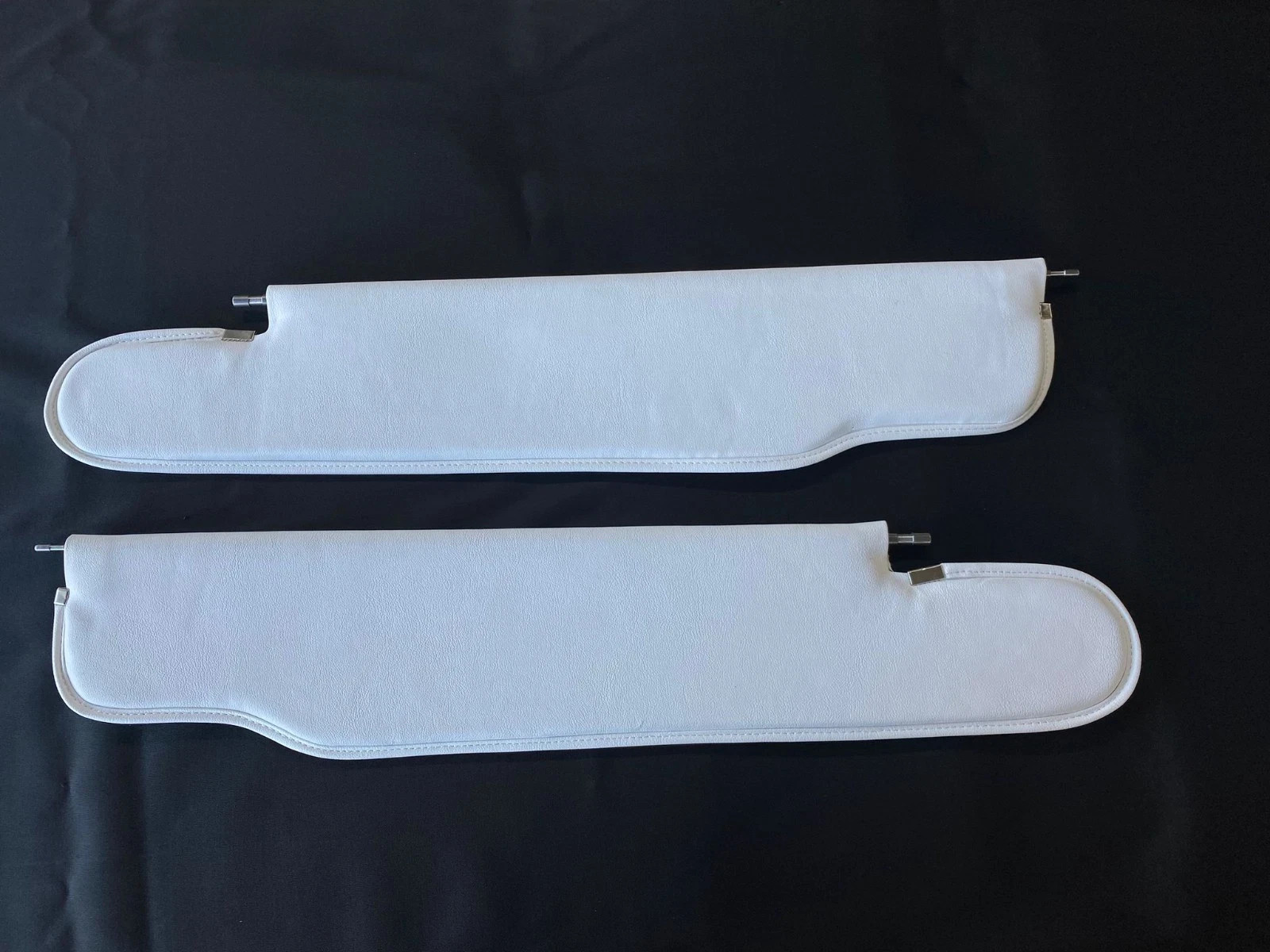 Pontiac catalina convertible Sun Visors white vinyl 1959-60