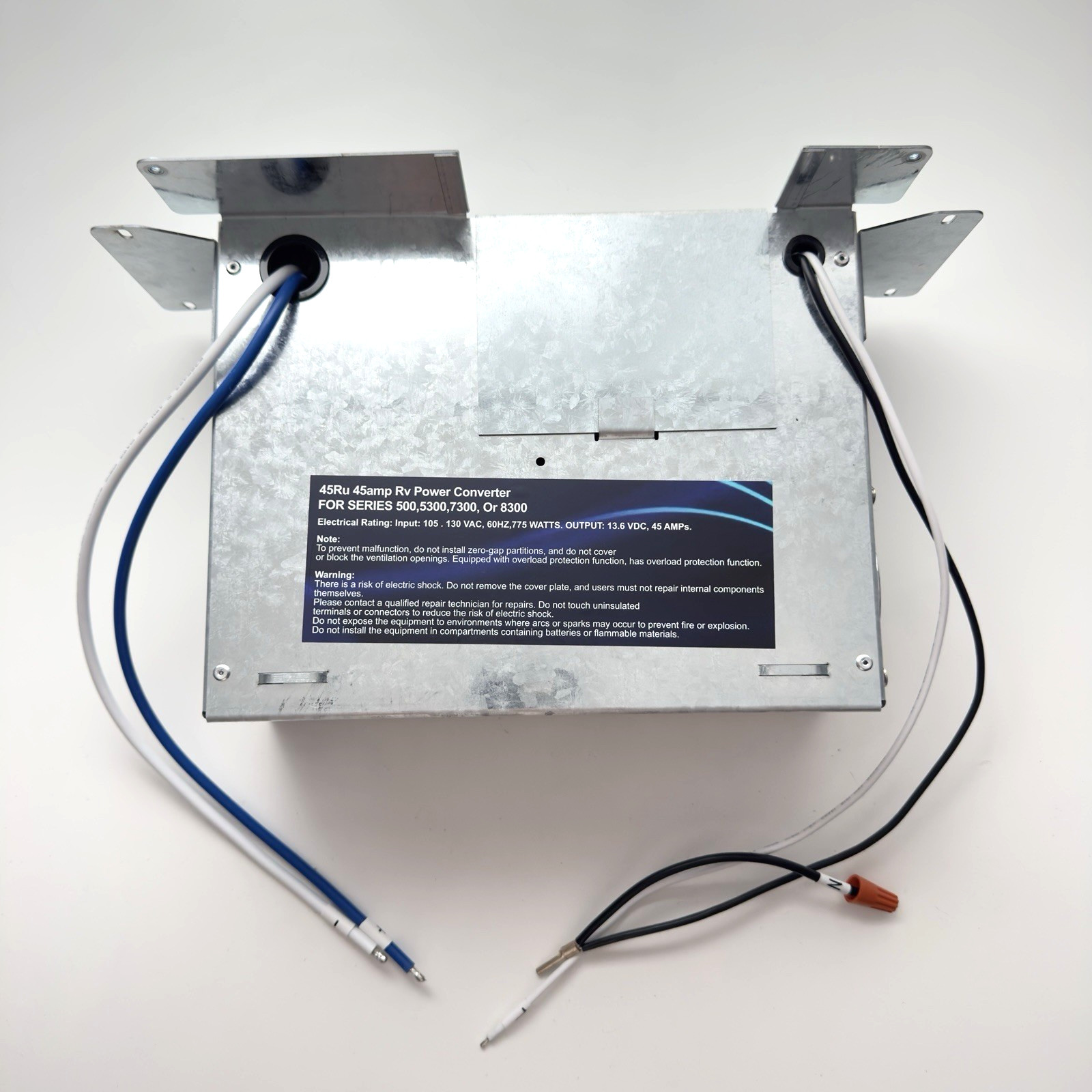 45RU 45Amp RV Power Converter Replace for Paralax and Magnetek 7345 Power Center