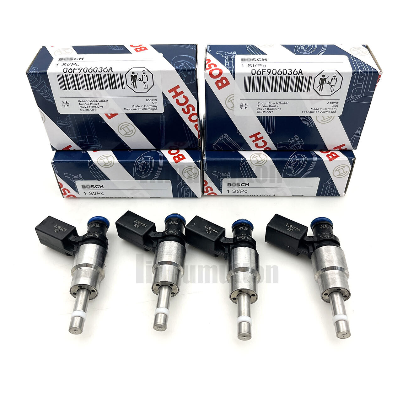 4PCS Fuel Injectors Fits For 05-09 Audi A3 A4 TT VW GTI Jetta 2.0L 06F906036A