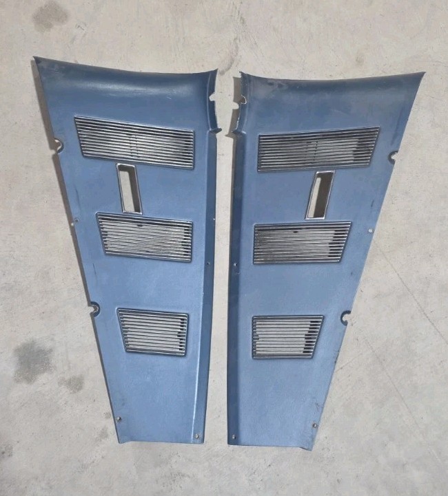 Pair Of Original FoMoCo 1965-1966 Mustang Fastback OEM Interior Sail Panels Pair Of Original FoMoCo 1965-1966 Mustang Fastback OEM Interior Sail Panels