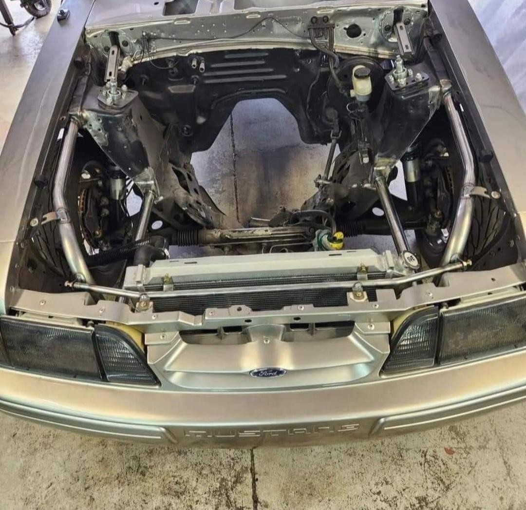 79-93 Mustang Tube tubular Front End - CODION hold and weld