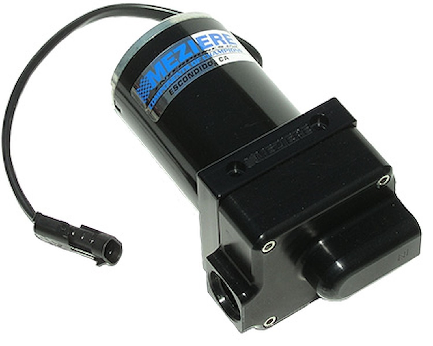 Meziere WP136S Mini Inline Electric Water Pump [-12 AN O-Ring Single Outlet]