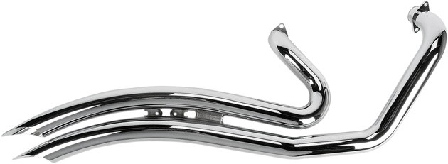 Cobra Speedster Swept Exhaust System Chrome #2225 Yamaha Raider