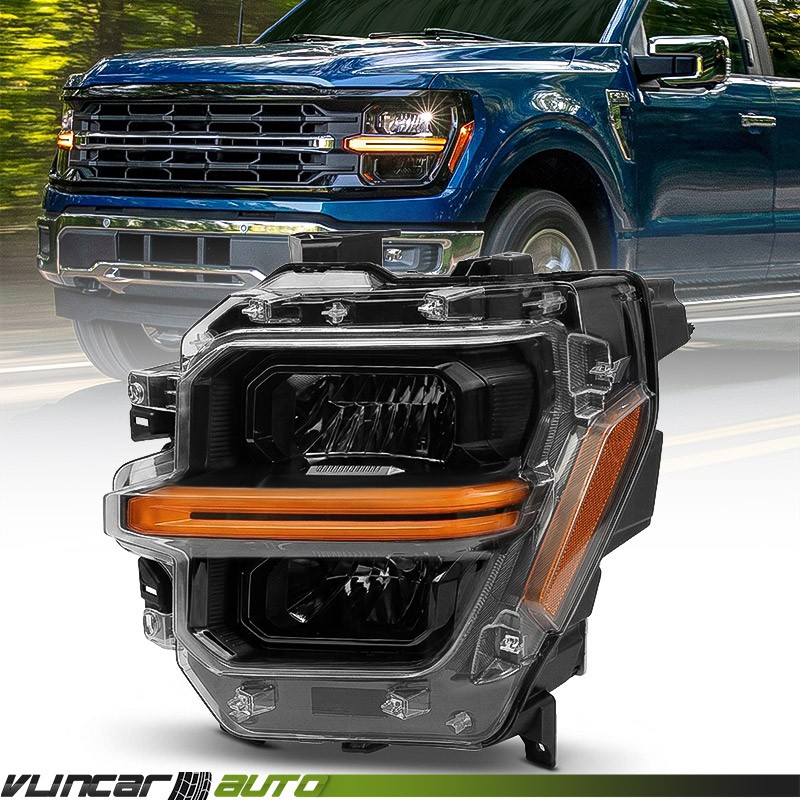 Assembly LED Headlight For Ford F-150 2024 2025 2026 W/ Module Driver Left Side Assembly LED Headlight For Ford F-150 2024 2025 2026 W/ Module Driver Left Side