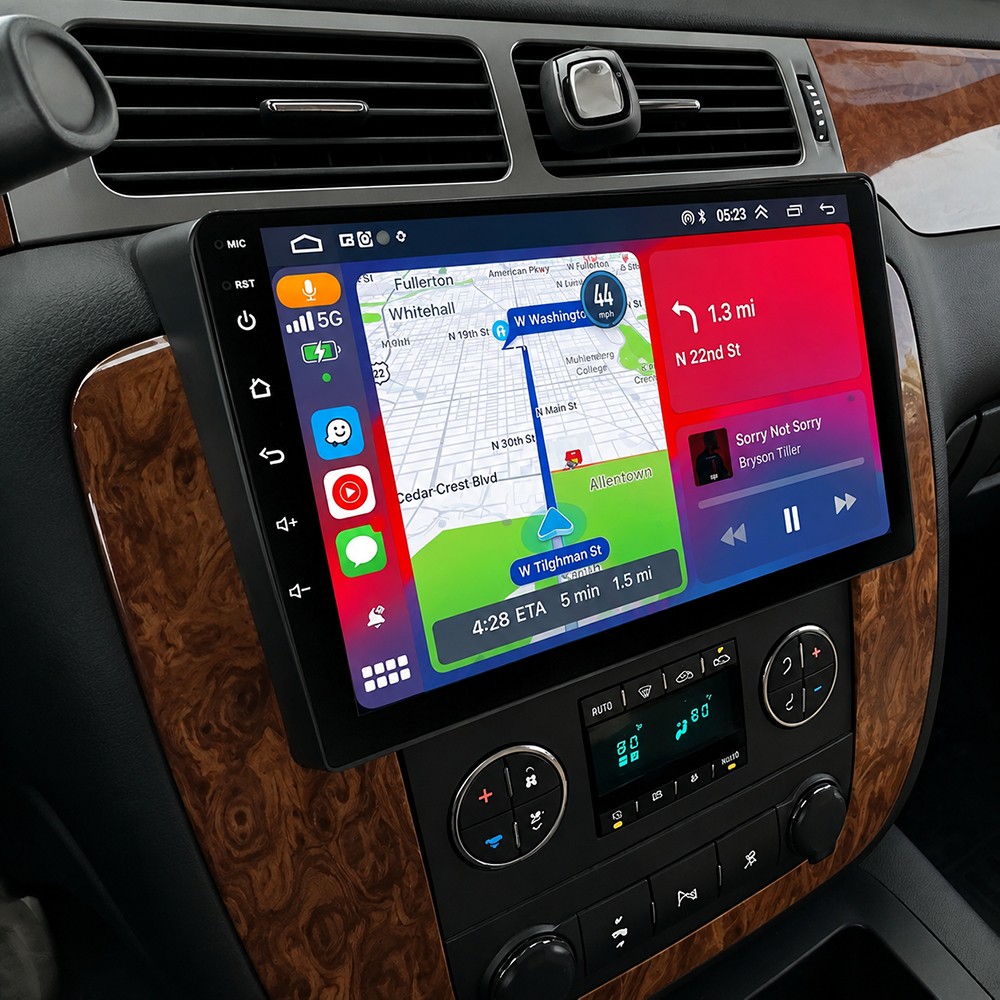 10\'\' Carplay For Chevrolet Tahoe 2007-2014 Android 15 Car Radio Stereo GPS RDS