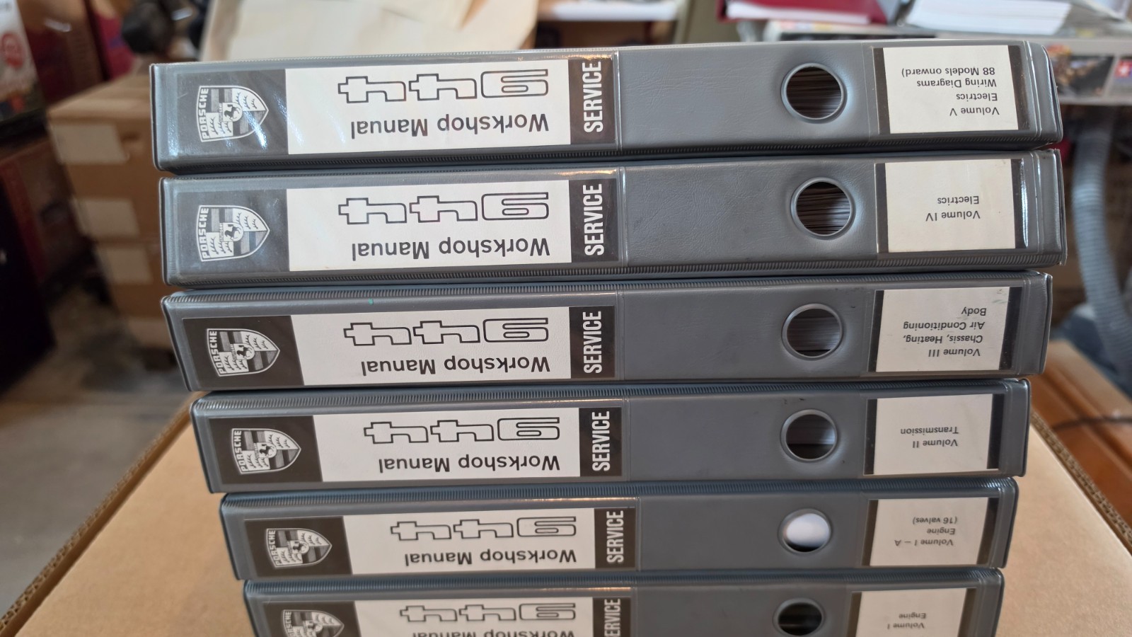 Porsche 944 Factory Workshop Manuals Volume I & V Including Turbo Porsche 944 Factory Workshop Manuals Volume I & V Including Turbo