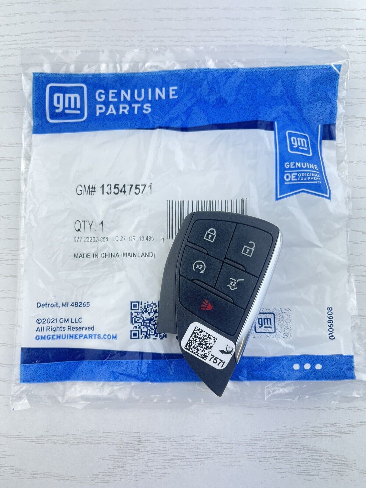 NEW 2021 - 2023 Buick Envision Keyless Entry Smart Key Transmitter Fob 13547571 NEW 2021 - 2023 Buick Envision Keyless Entry Smart Key Transmitter Fob 13547571
