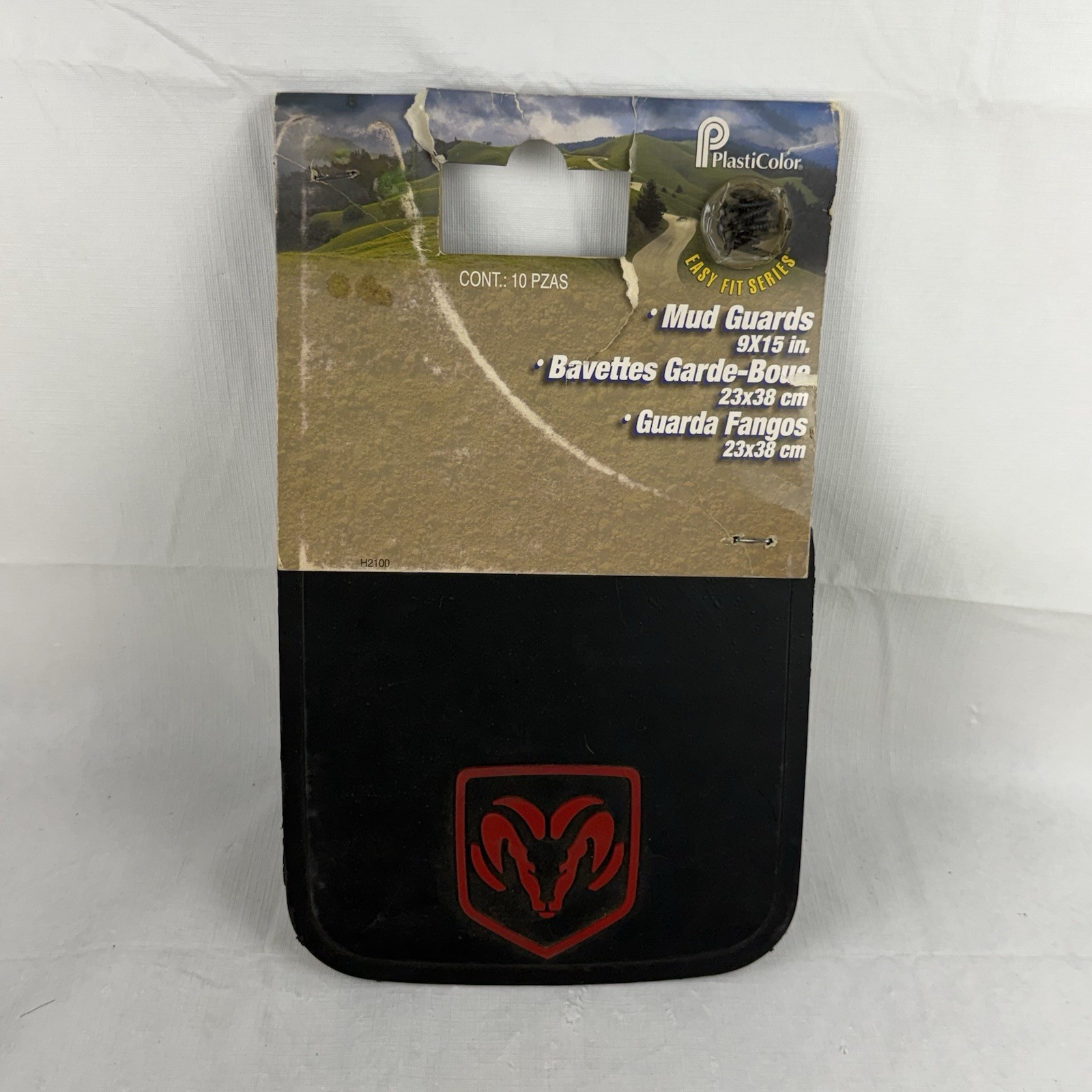 Vintage NOS 2001 Dodge Ram Plasticolor Mud Guards 9x15 Red Logo With Hardware Vintage NOS 2001 Dodge Ram Plasticolor Mud Guards 9x15 Red Logo With Hardware