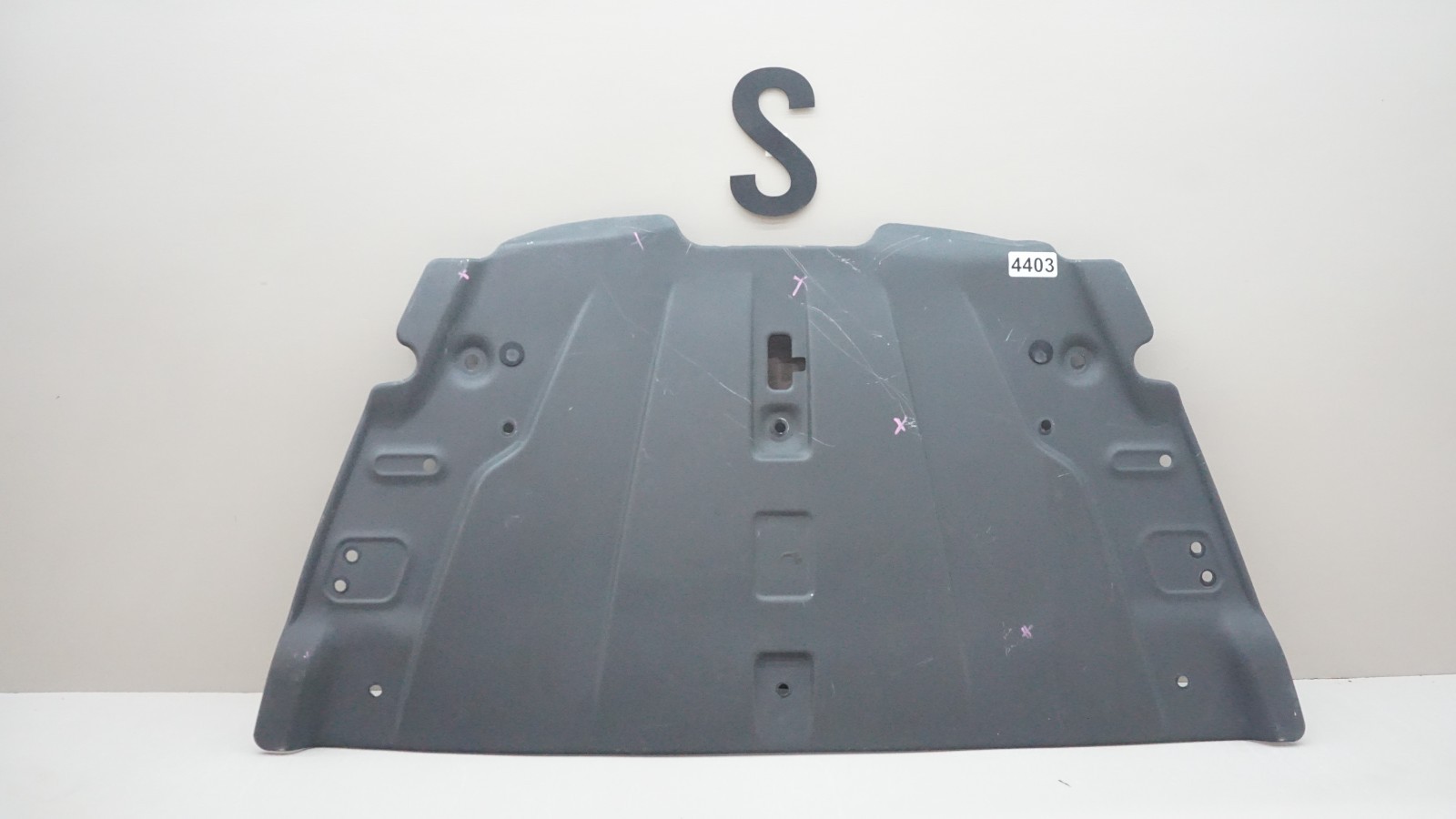 2018 ASTON MARTIN VANTAGE ALUMINUM PANEL ENGINE BAY RADIATOR COVER OEM