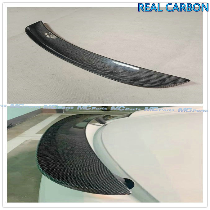 Real Carbon Fiber Ducktail Spoiler Rear Wing Boot For 987 Porsche Cayman S 06-12 Real Carbon Fiber Ducktail Spoiler Rear Wing Boot For 987 Porsche Cayman S 06-12