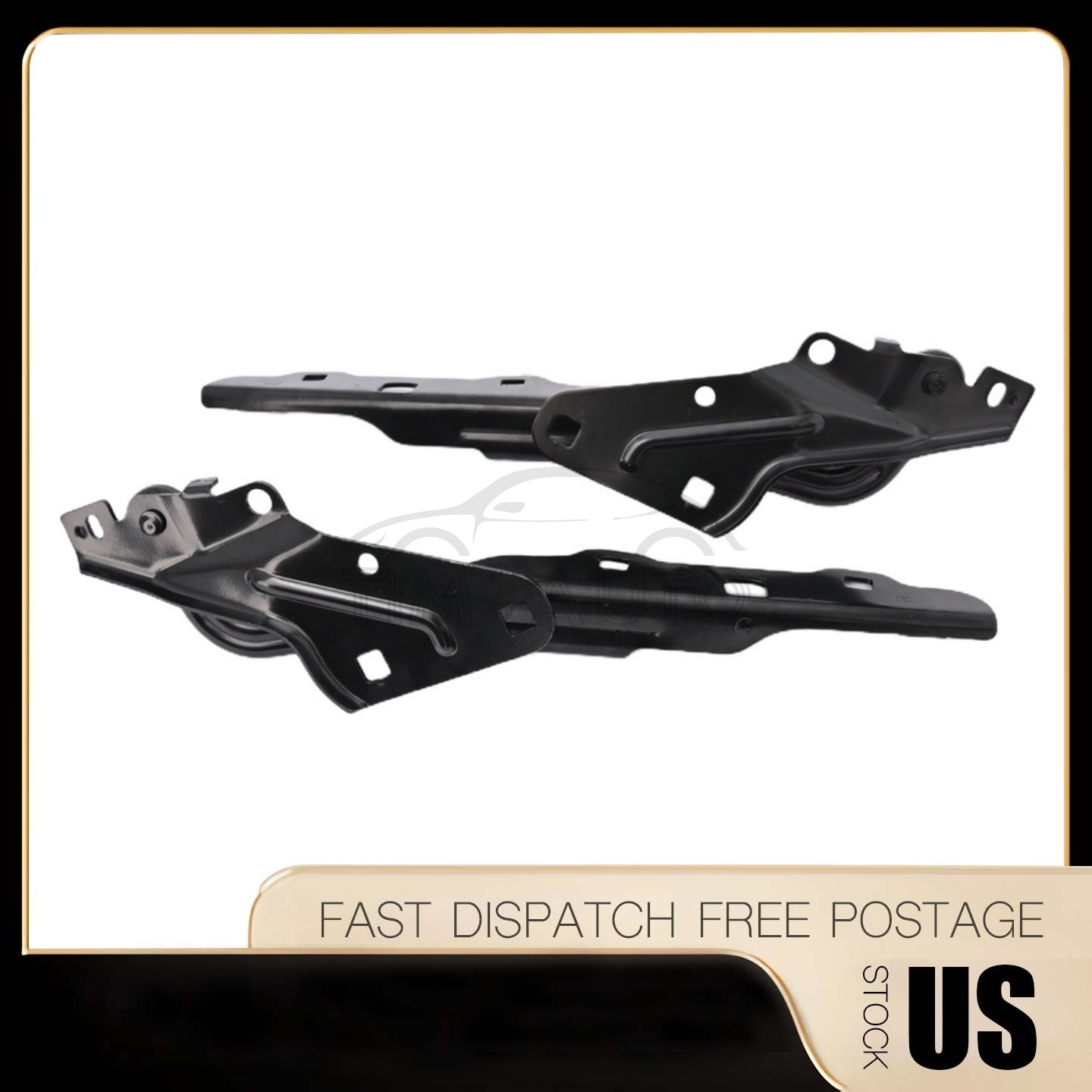 2Pcs Front Driver & Passenger Hood Hinge for Ram 1500 2019-2024 68294806AB 2Pcs Front Driver & Passenger Hood Hinge for Ram 1500 2019-2024 68294806AB