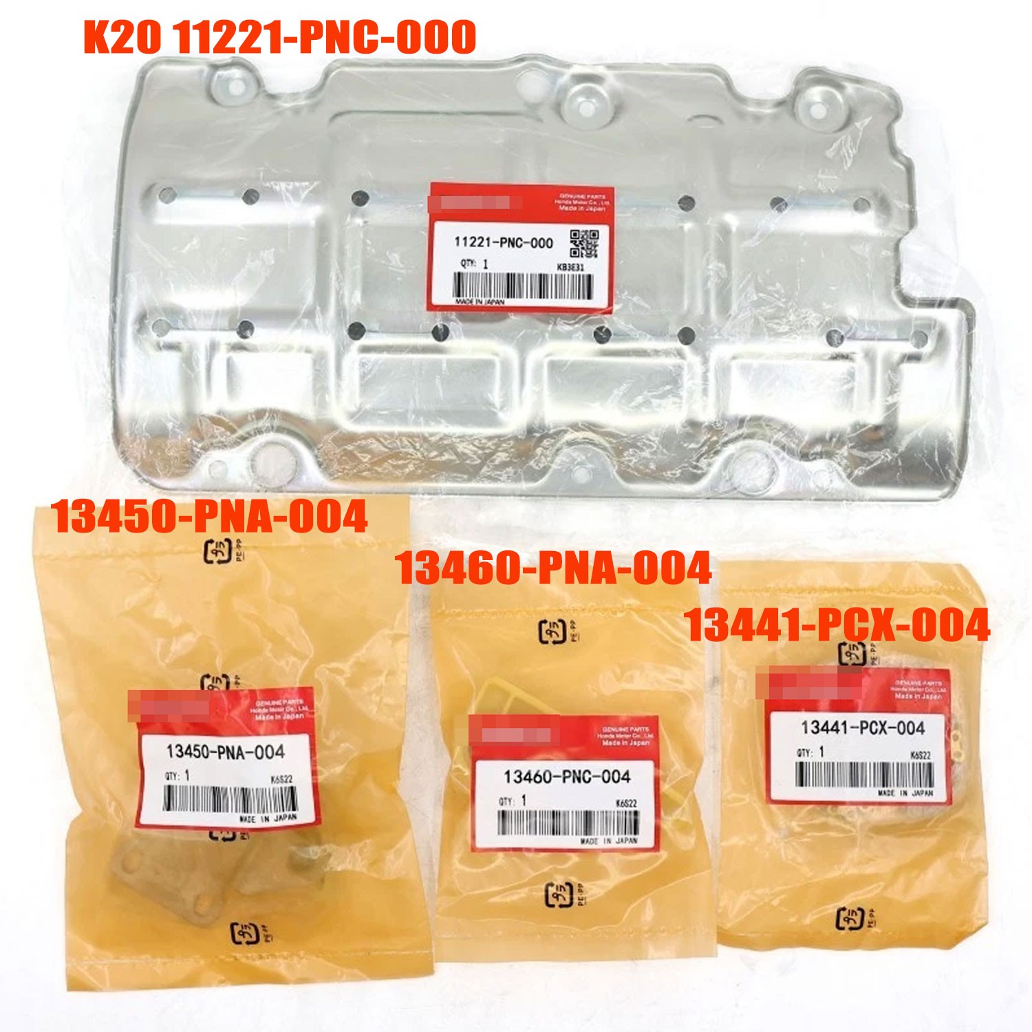Oil Pump Kit 4PC For Honda 11221-PNC-000 K20A K20Z K24A RSX Civic S2000 Oil Pump Kit 4PC For Honda 11221-PNC-000 K20A K20Z K24A RSX Civic S2000