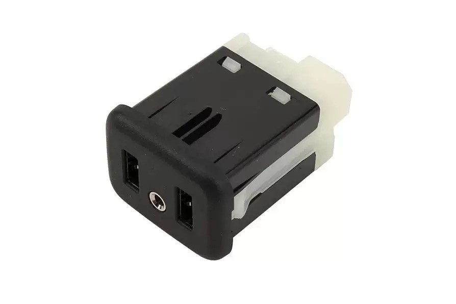 13519224 For Chevrolet Buick Audio Player Receptacle Auxiliary USB Charger Port