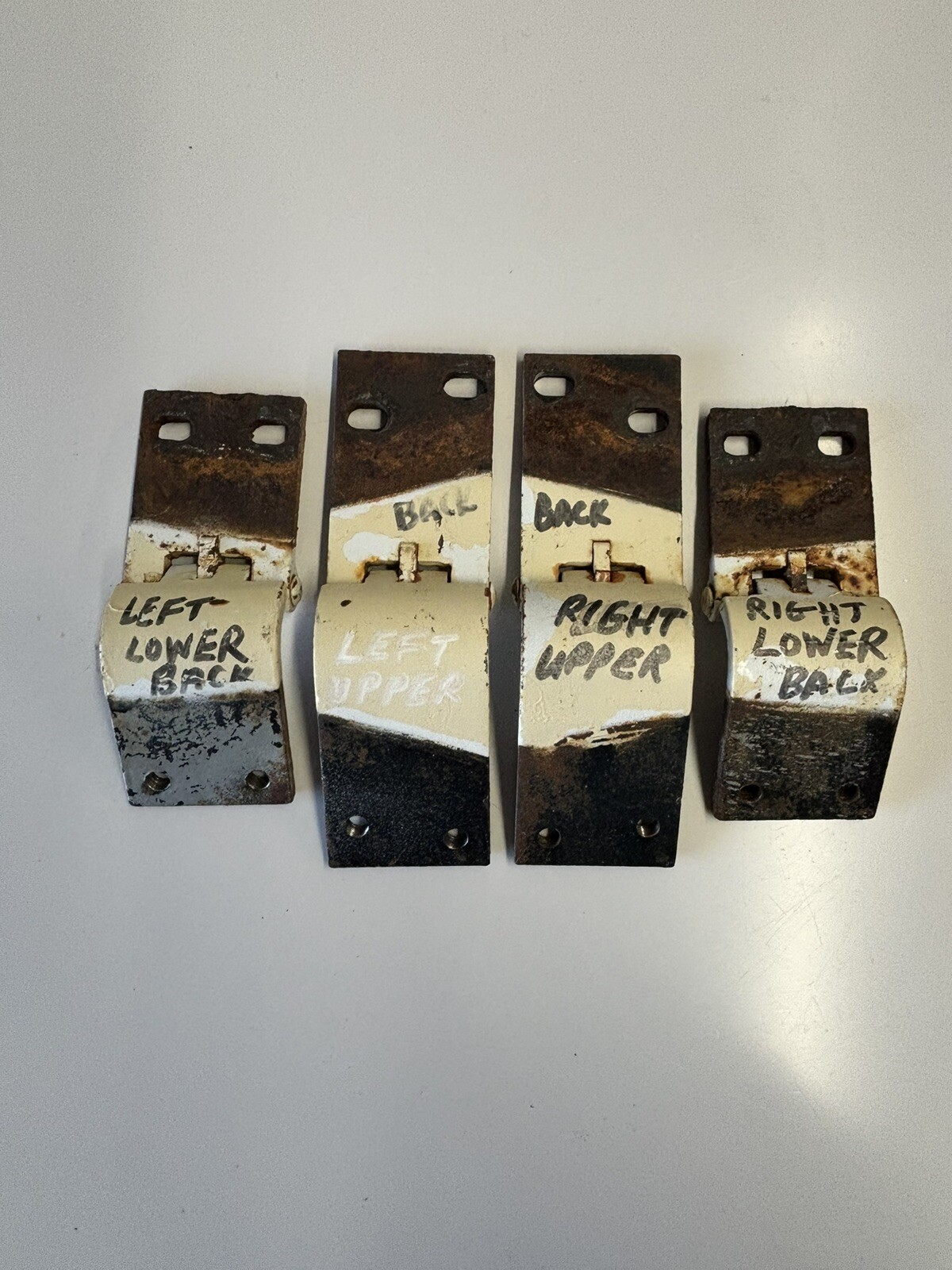 1967-70 Chevrolet GMC G10 Van , 2nd Gen , Rear(back) Cargo Door Hinge Set 1967-70 Chevrolet GMC G10 Van , 2nd Gen , Rear(back) Cargo Door Hinge Set