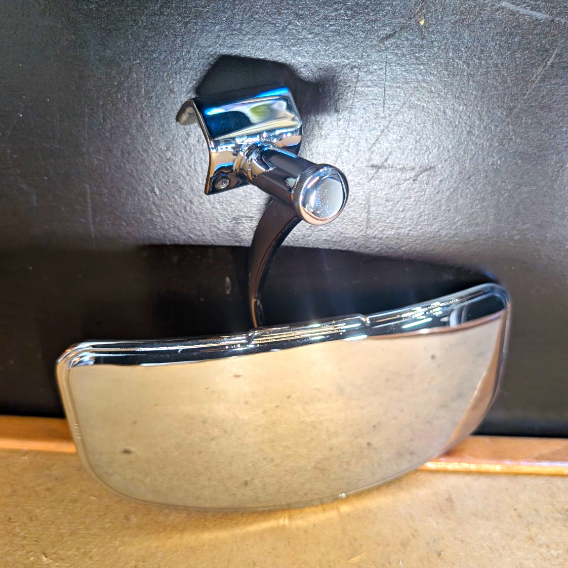 Vintage Taylor Made Boating Rearview Mirror Unbreakable Adjustable Mirror Vintage Taylor Made Boating Rearview Mirror Unbreakable Adjustable Mirror