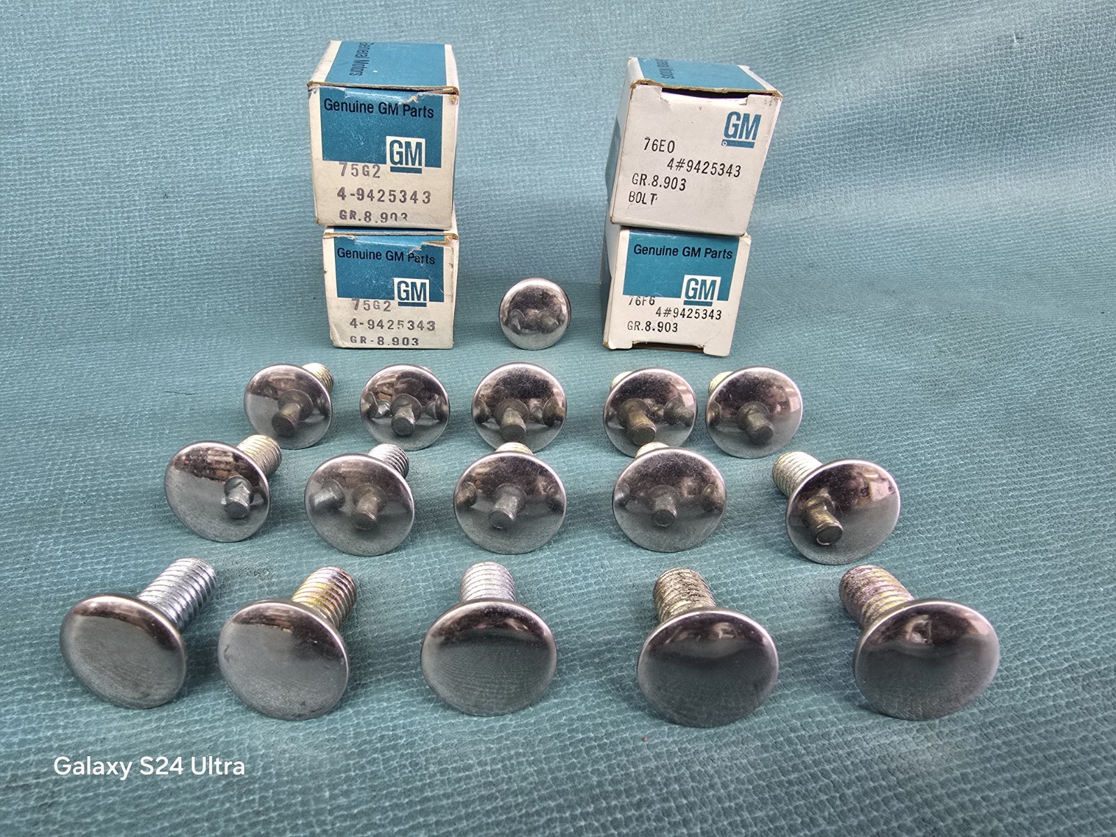 16 NOS 64 65 66 67 68 69 CHEVELLE OLDS 442 GTO BUICK GS BUMPER BOLTS SS 396 16 NOS 64 65 66 67 68 69 CHEVELLE OLDS 442 GTO BUICK GS BUMPER BOLTS SS 396