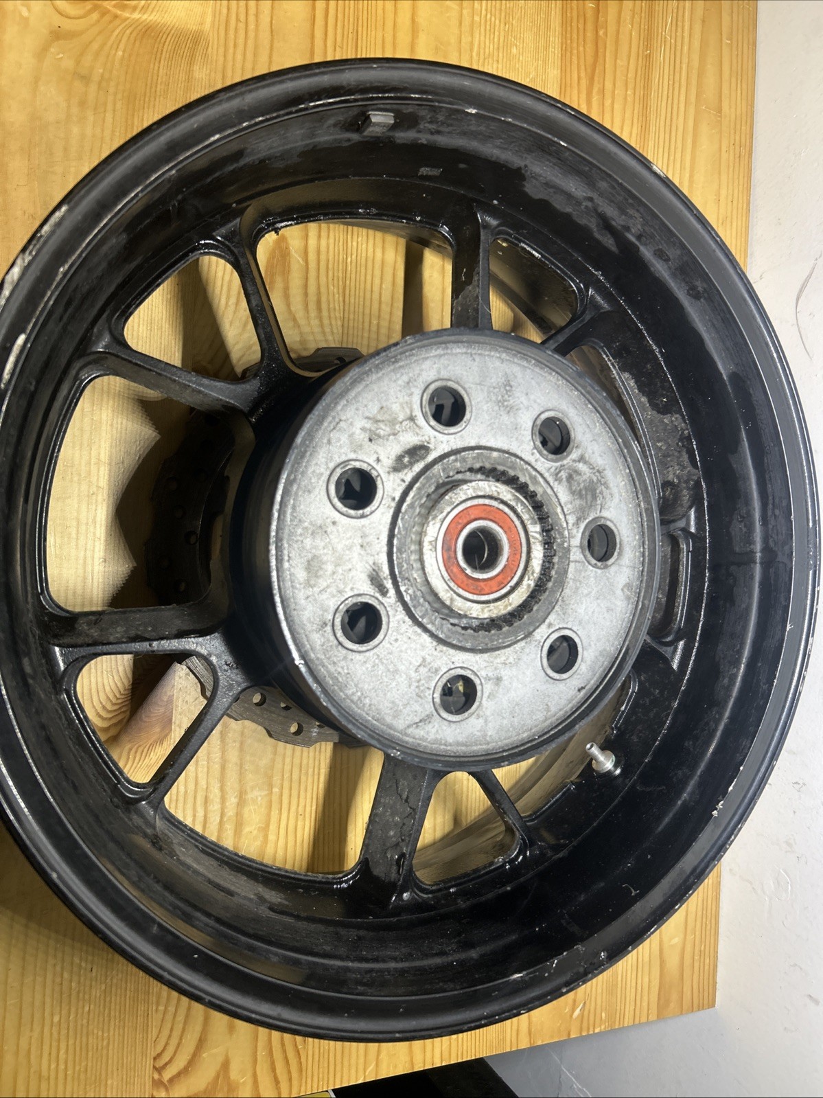 2012 10-14 Kawasaki Concours ZG 1400 ZG1400 Rear Wheel Rim 17x6 #201 2012 10-14 Kawasaki Concours ZG 1400 ZG1400 Rear Wheel Rim 17x6 #201