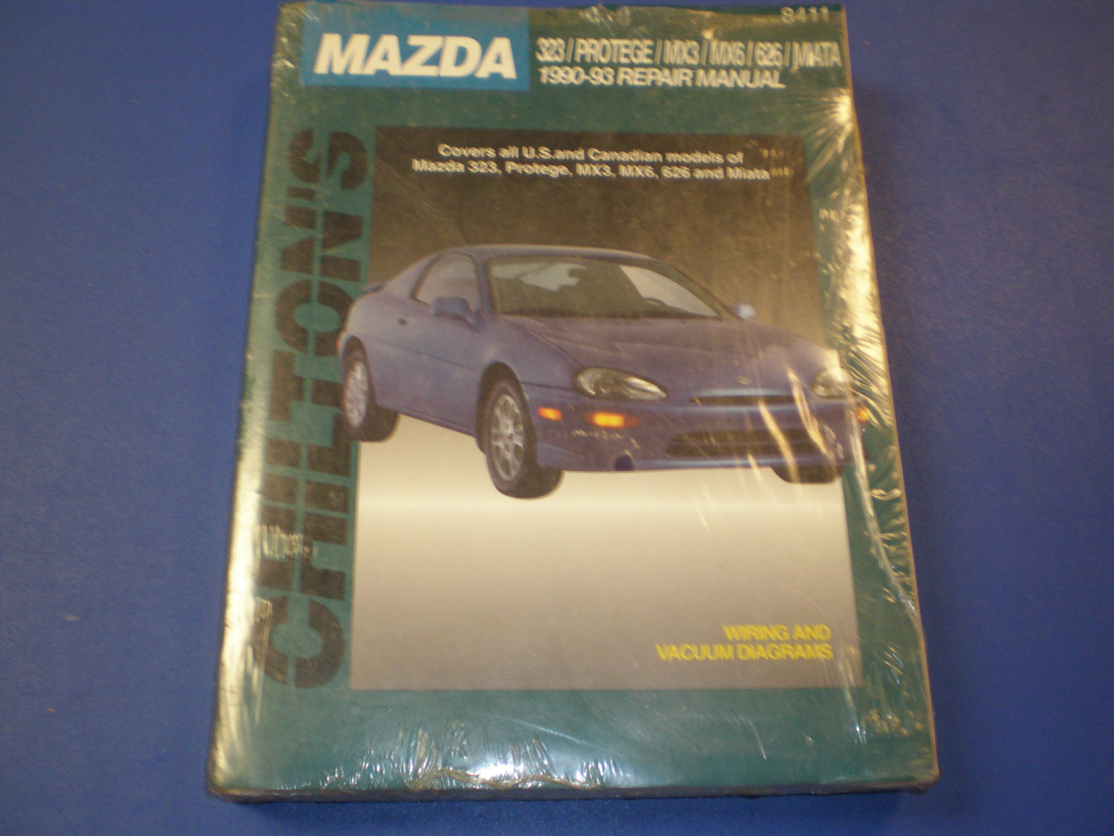 1990-1993 MAZDA 323 PROTEGE MX3 MX6 626 MIATA CHILTON\'S REPAIR MANUAL