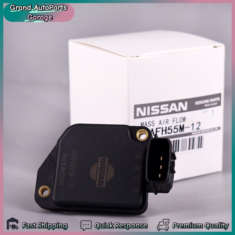 BRAND NEW HITACHI Mass Air Flow Sensor For 1996-2004 Nissan Truck AFH55M-12- BRAND NEW HITACHI Mass Air Flow Sensor For 1996-2004 Nissan Truck AFH55M-12-