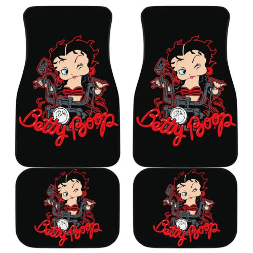 Betty Boop Car Floor Mats Betty Boop Ride Motorbike Cartoon Car Floor Mats Betty Boop Car Floor Mats Betty Boop Ride Motorbike Cartoon Car Floor Mats