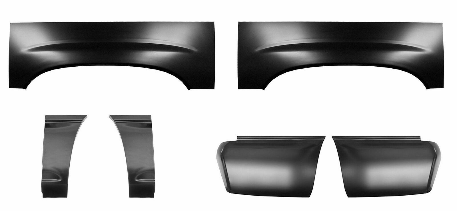 2000-2006 Chevy Suburban GMC Yukon XL Wheel Arch & Front & Rear Bed Sections Kit 2000-2006 Chevy Suburban GMC Yukon XL Wheel Arch & Front & Rear Bed Sections Kit