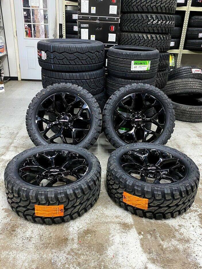 22” Gloss Black Wheels 33