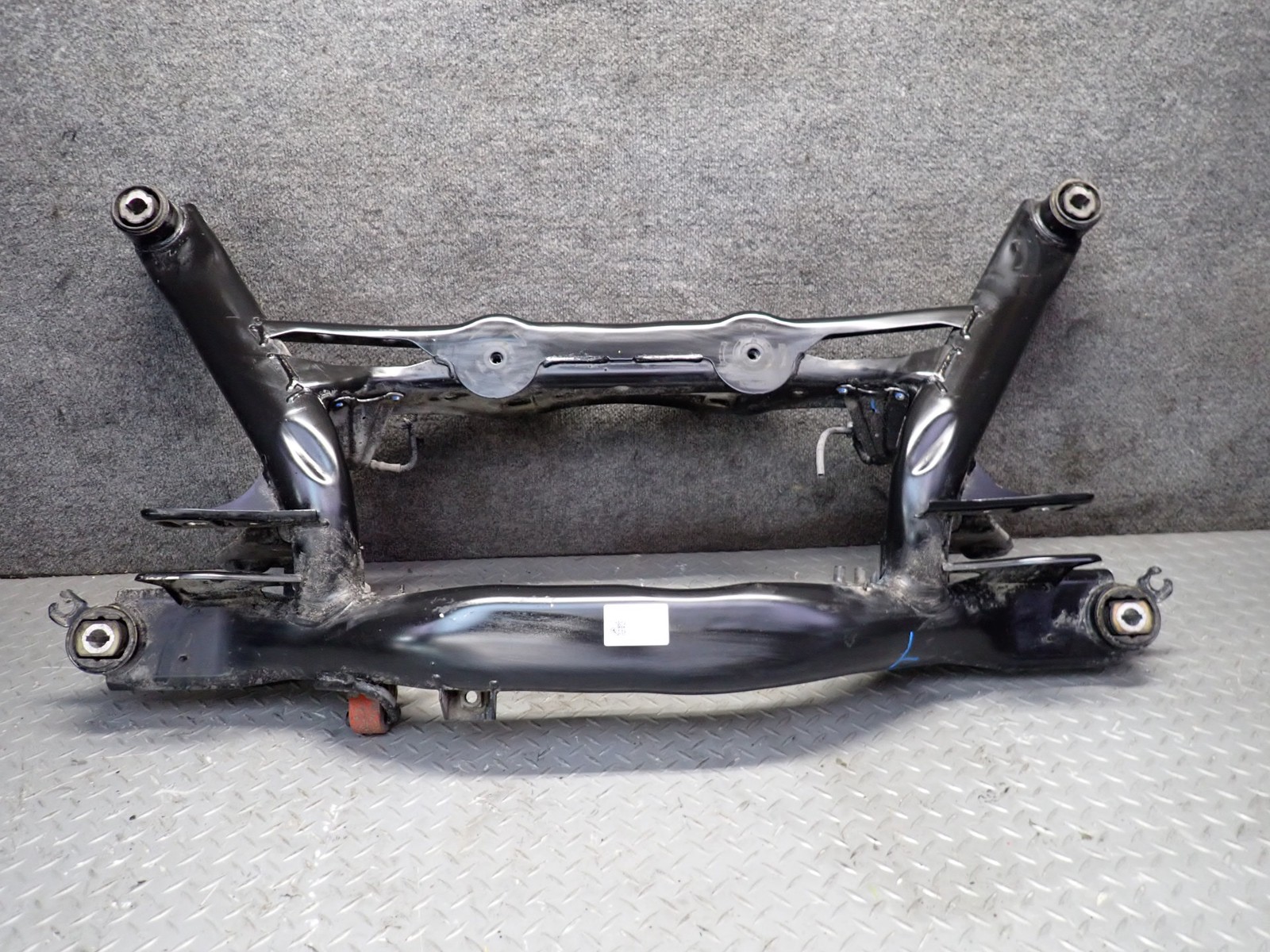 08-15 AUDI TT S 8J QUATTRO REAR SUBFRAME CROSSMEMBER CRADLE 116K MILES OEM
