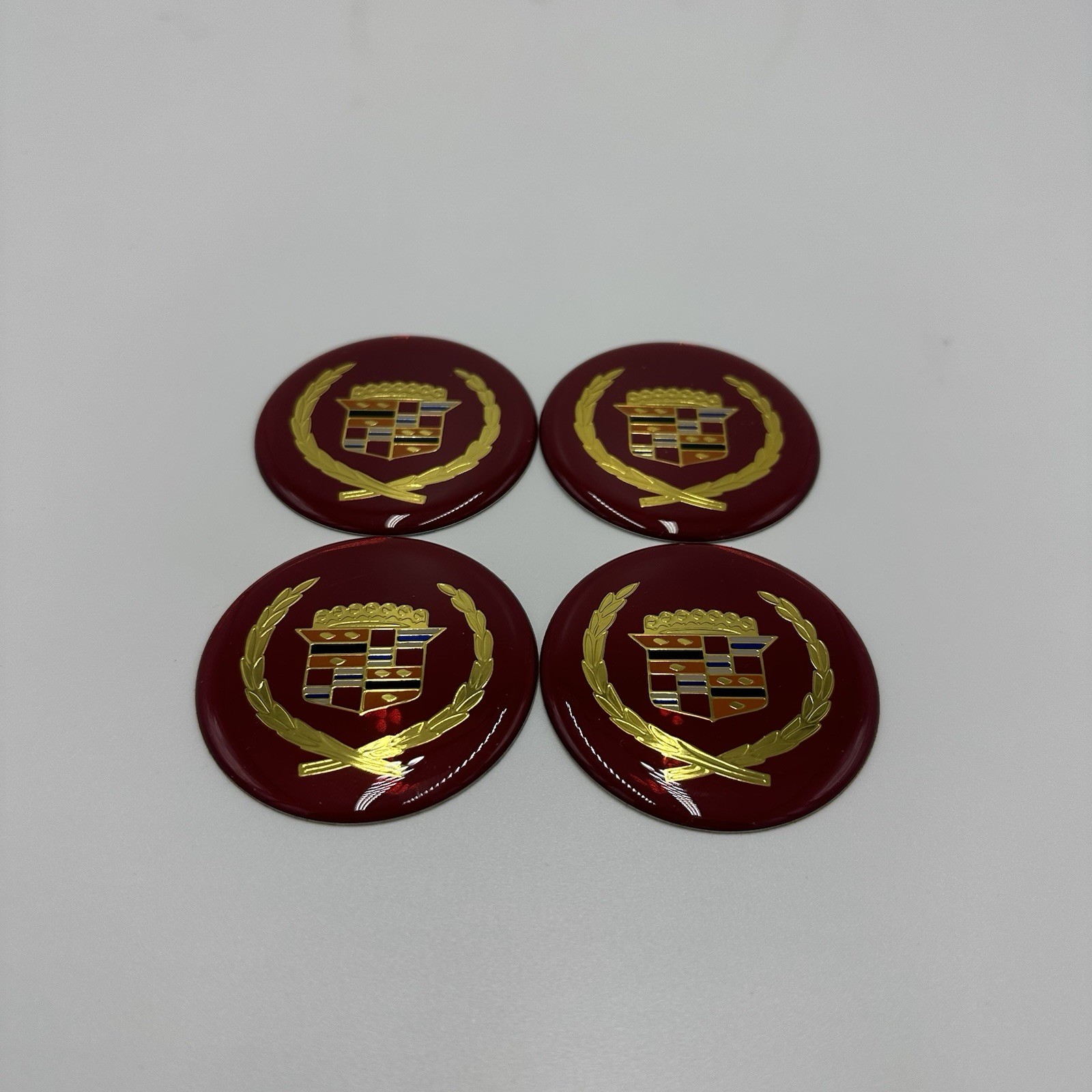 Set Of (4) Vintage (New) Cadillac 2.25\ Set Of (4) Vintage (New) Cadillac 2.25\