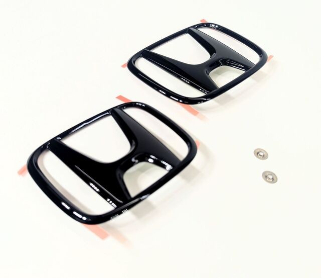 2026 Genuine Honda Civic - Emblem H-Mark (FR & RR) Gloss Black 08F20-T20-100E