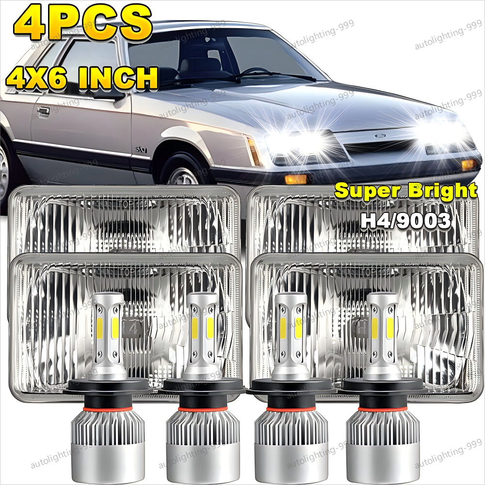 4pcs For1979-1986 Ford Mustang  DOT 4x6