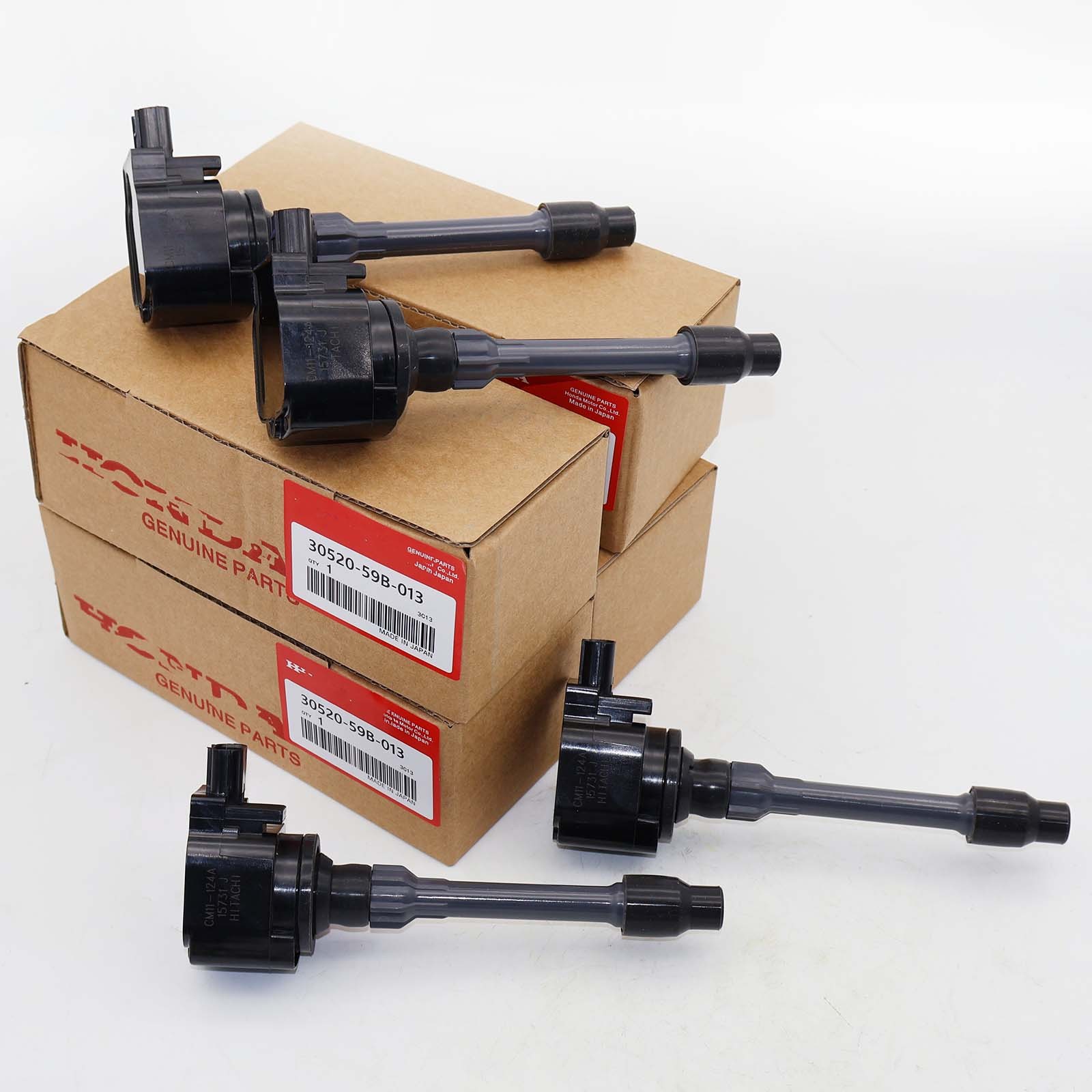 4X Ignition Coil For Honda Accord Civic CRV Acura UF781 3052059B013 US NEW