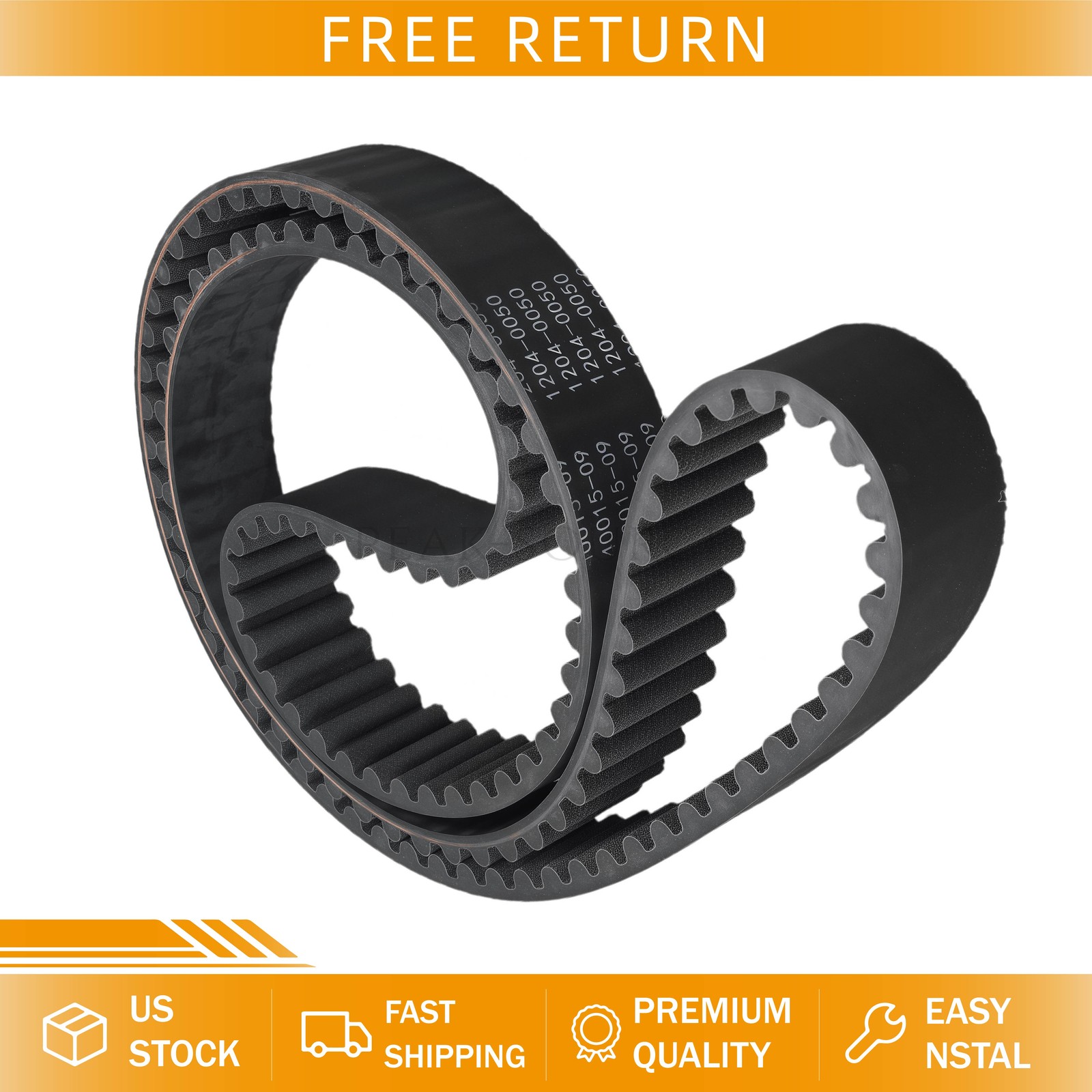 133T Rear Drive Belt 40015-90 For Harley Dyna 1991-1999 1 1/2