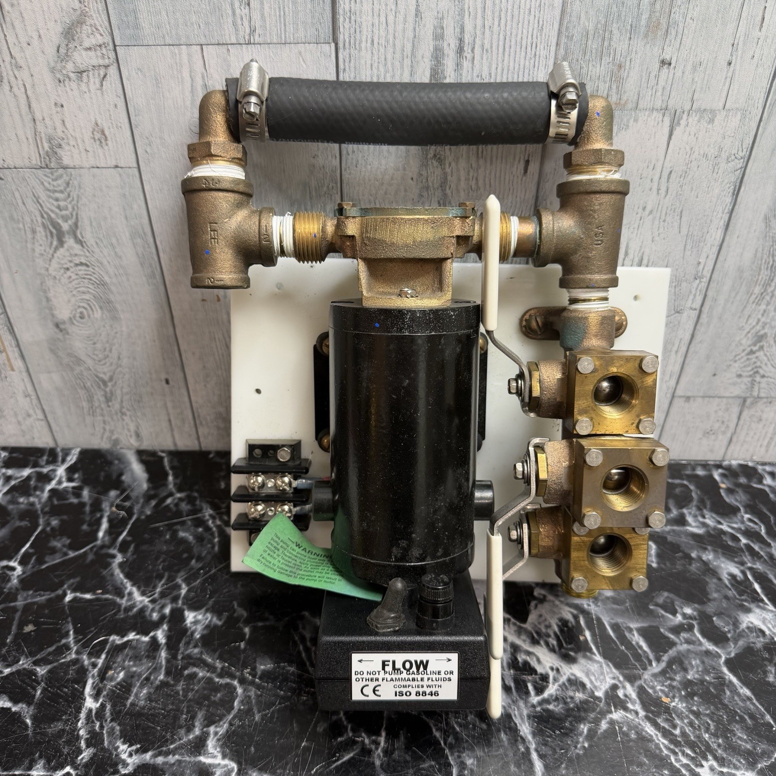 Groco Flo-Master Vane Pump BMX3-80 12V Marine Heavy Duty Utility Pump - Used Groco Flo-Master Vane Pump BMX3-80 12V Marine Heavy Duty Utility Pump - Used