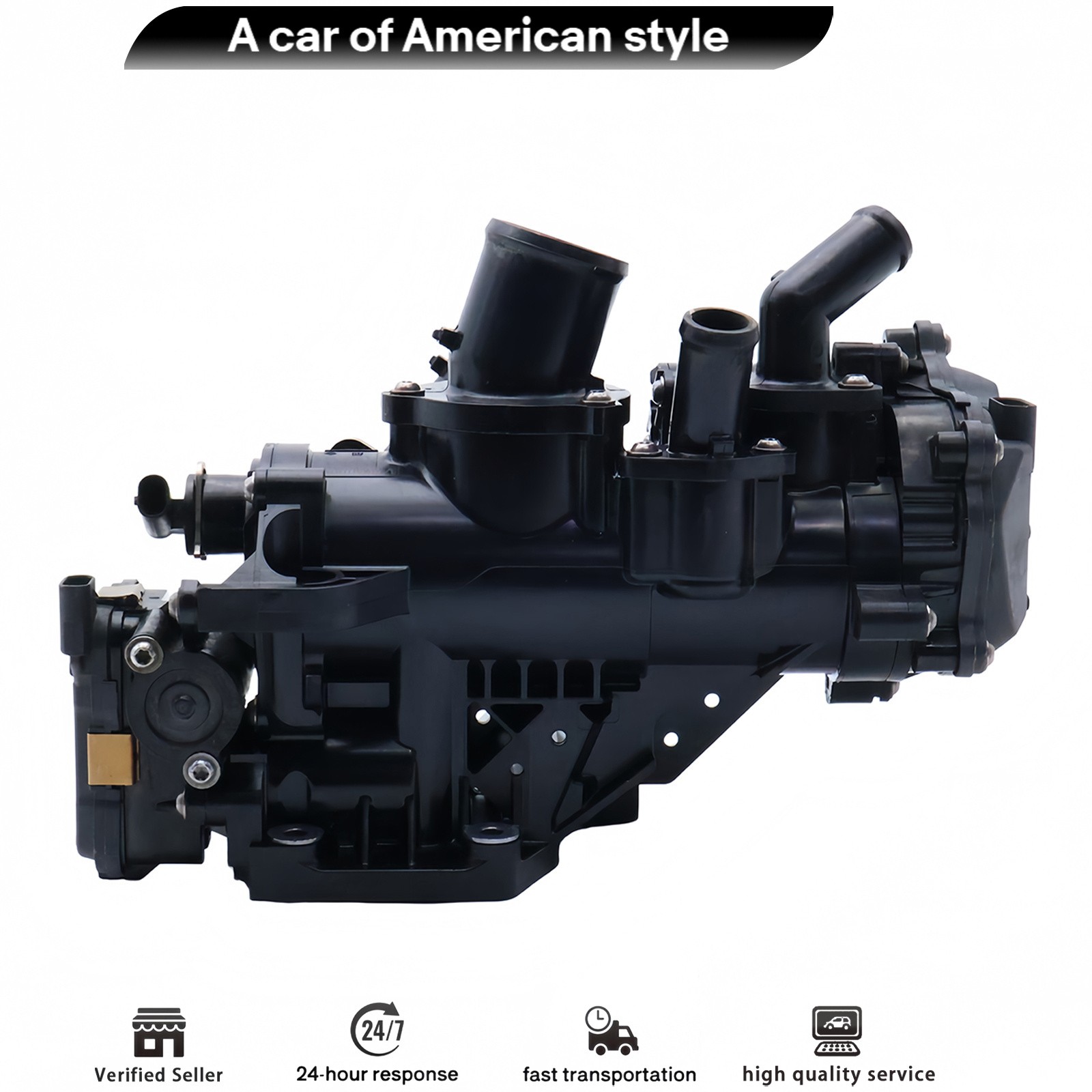 Coolant Flow Control Valve 55516370 For 2019-2026 Cadillac CT4 CT5 2.0L Engine