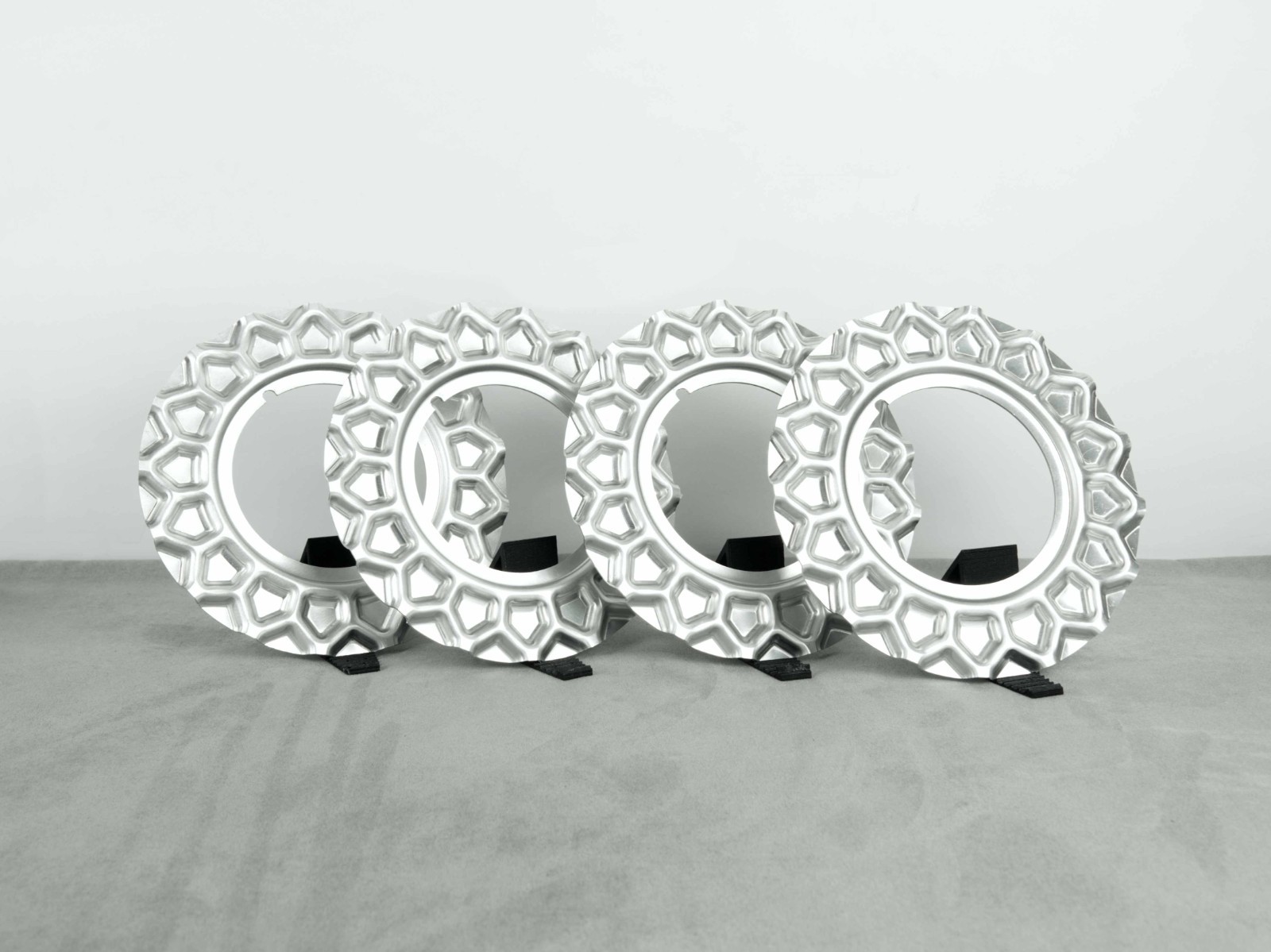 BBS RG RZ Center Cap Waffle plates 09.23.137 Large Alu Middle Cover 171 mm  (1x)