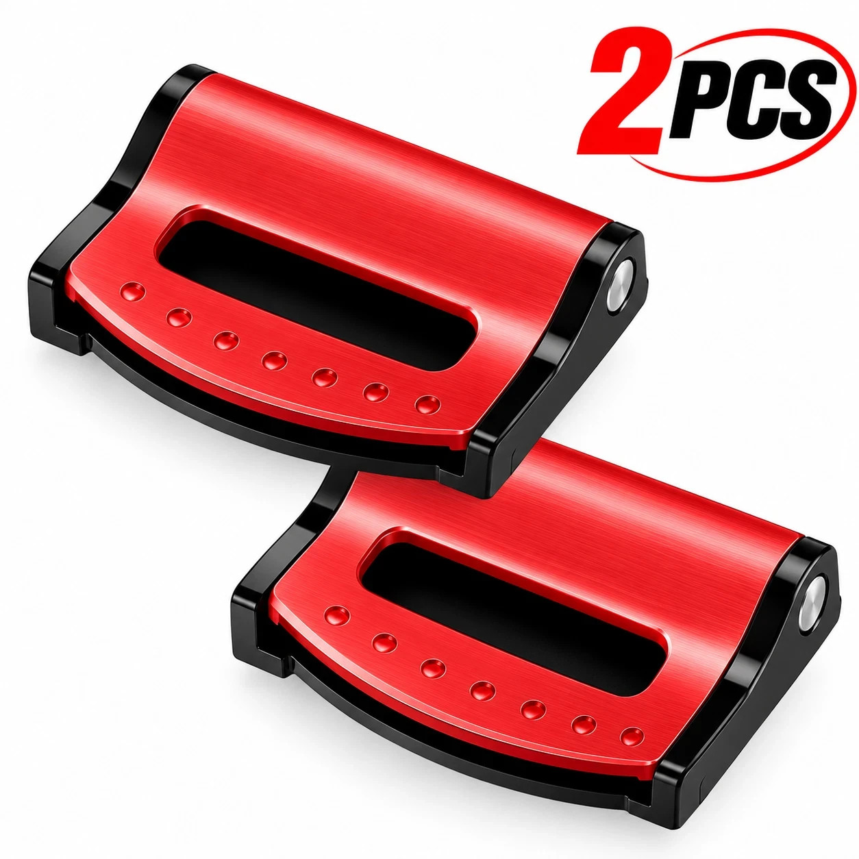 2PCS Car Seat Belt Adjuster Clip Buckle Stopper Safety Comfort Clamp 2PCS Car Seat Belt Adjuster Clip Buckle Stopper Safety Comfort Clamp