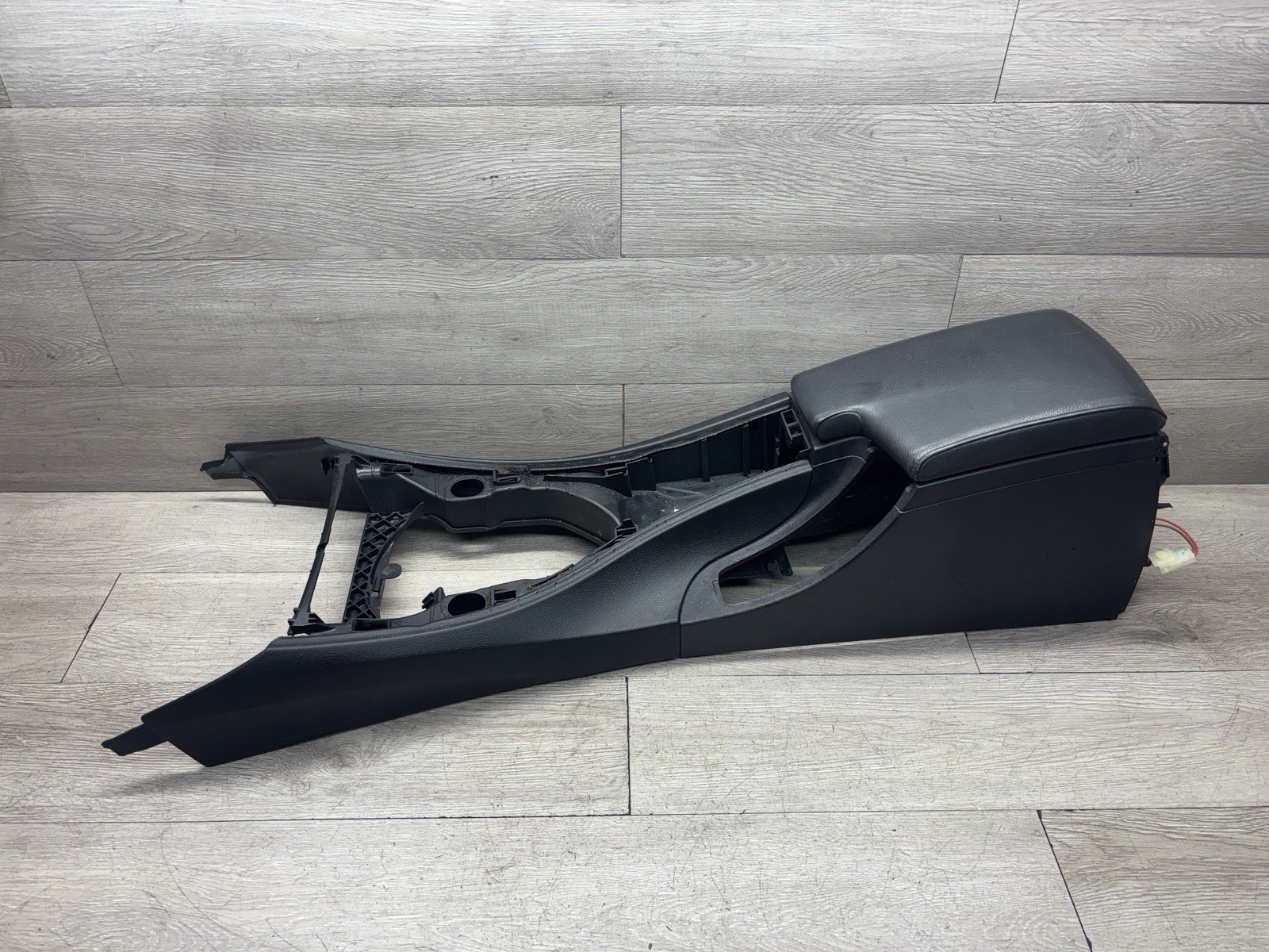 06-13 BMW E92 335i Black Front Center Arm Rest Console USED OEM