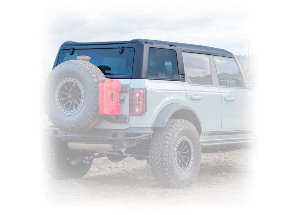 Turn Offroad HTBR-M4 For 2021-2025 Ford Bronco (4 Door) TR10 Hard Top