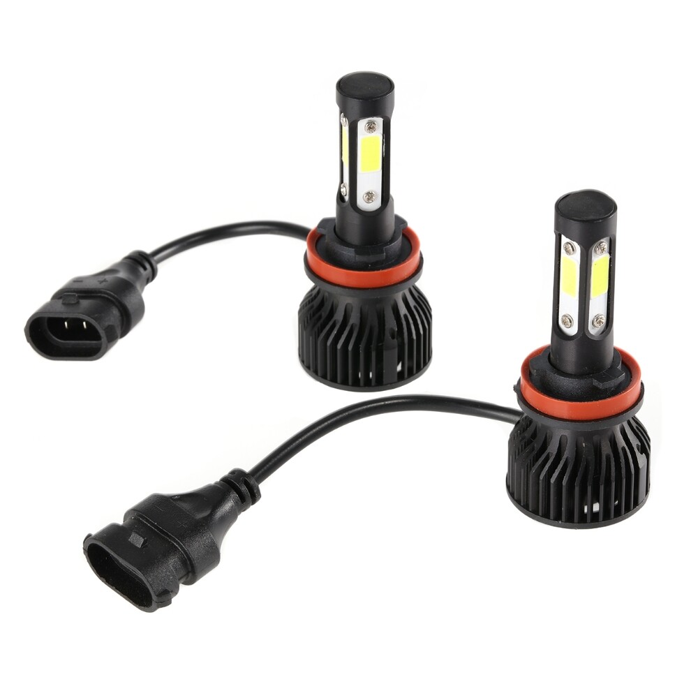 8/6/4-sides H11 LED Headlight Low Beam Bulbs 6500K Super Bright Lamp Free Return