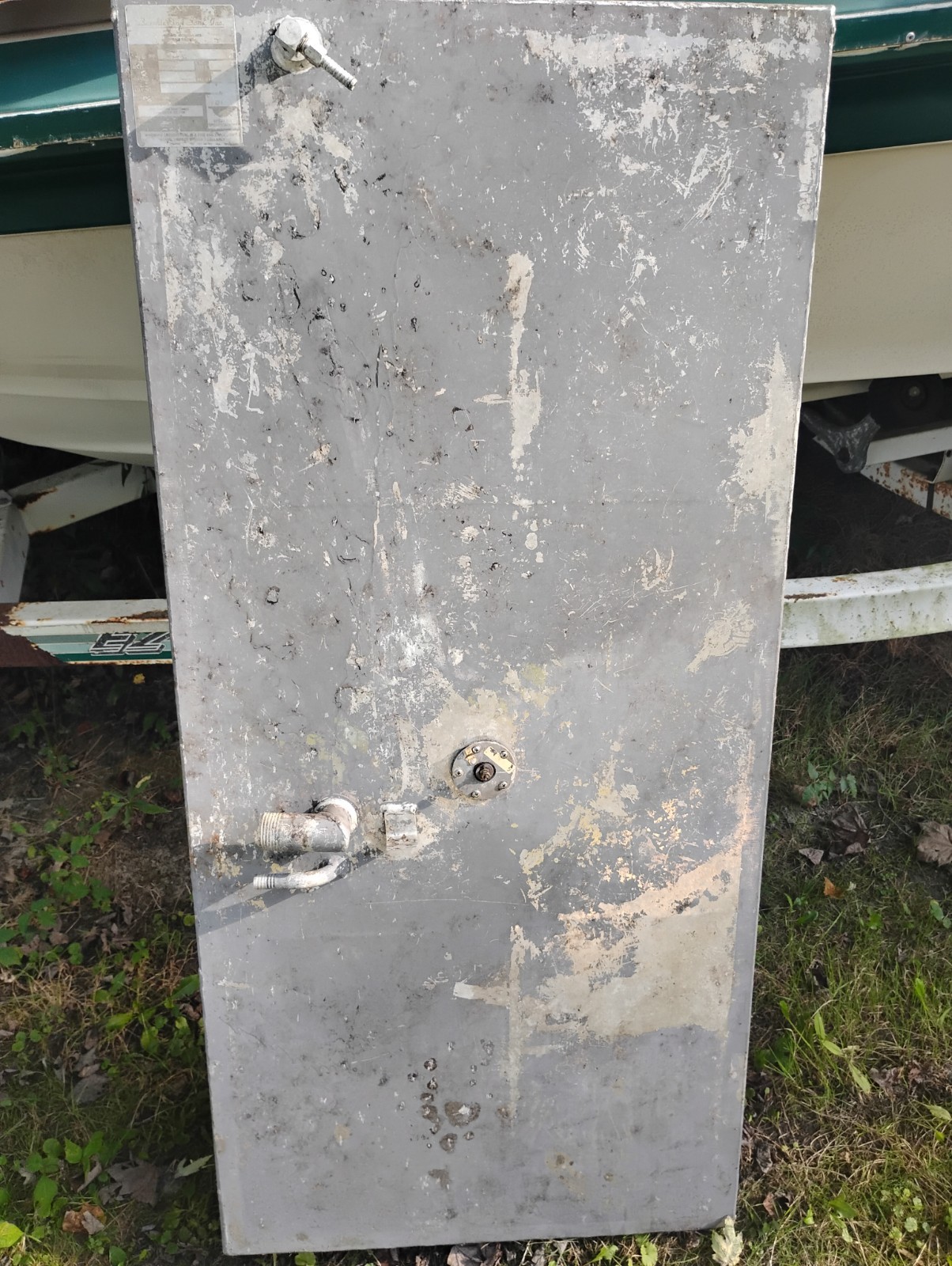 Aluminum Marine Boat 24 Gallon Gas Tank Fuel Cell 52.75\ Aluminum Marine Boat 24 Gallon Gas Tank Fuel Cell 52.75\