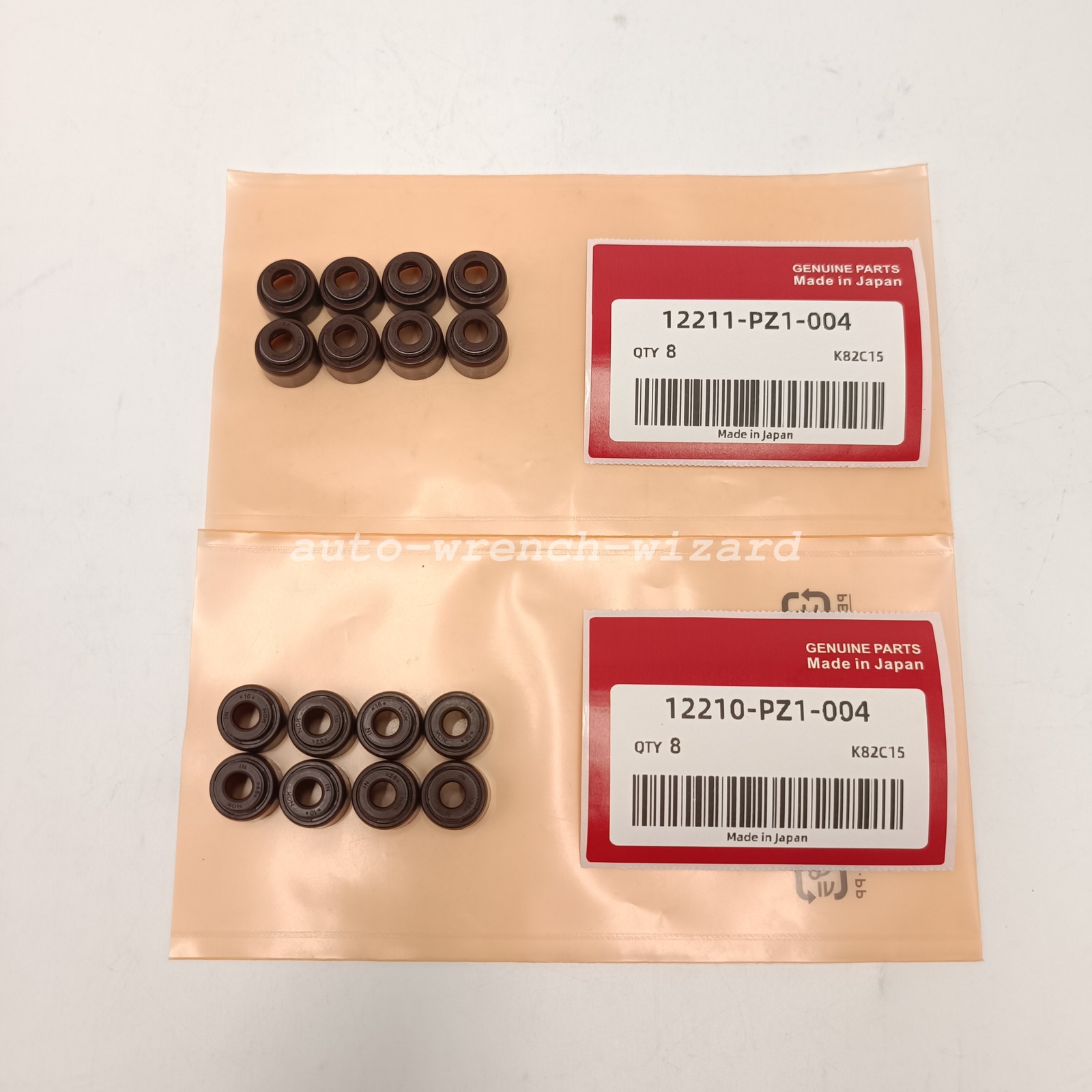 OEM Valve Stem Seal Set Kit 12210-PZ1-003 12211-PZ1-004 For Honda Acura US
