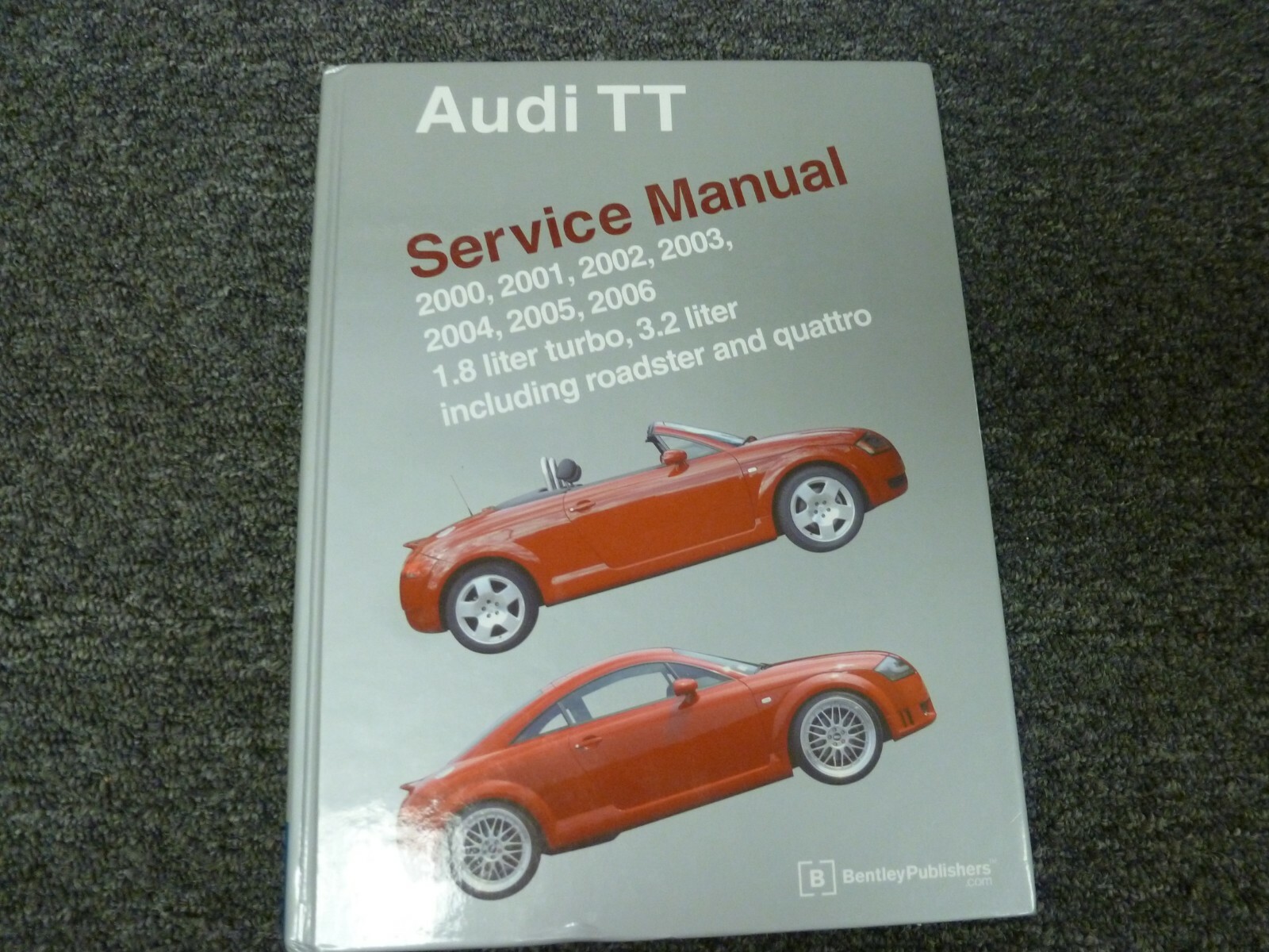2000-2003 Audi TT Quattro Roadster Convertible Service Repair Manual 2001 2002